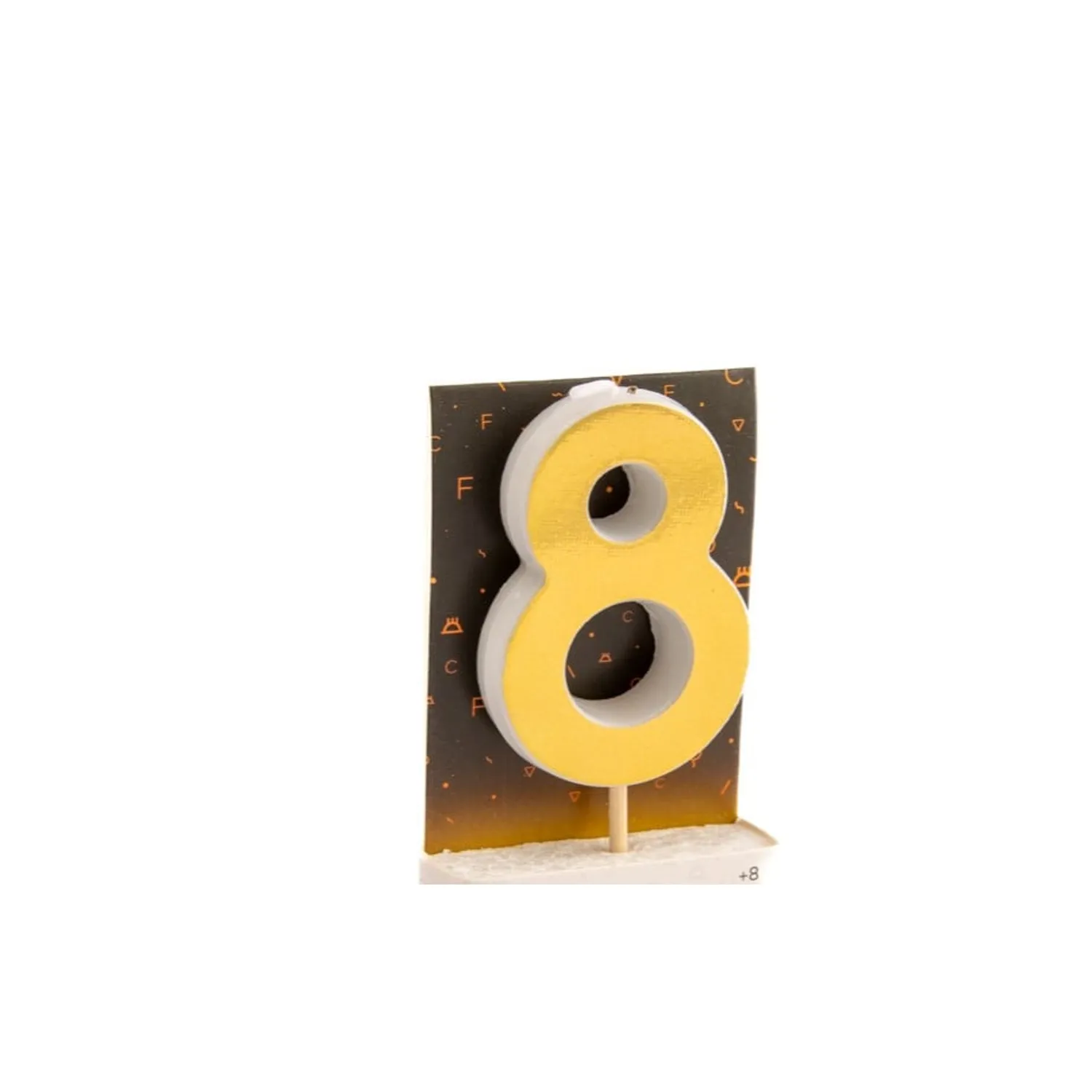 VELA NUMERAL HOLO GOLD 8 - 1