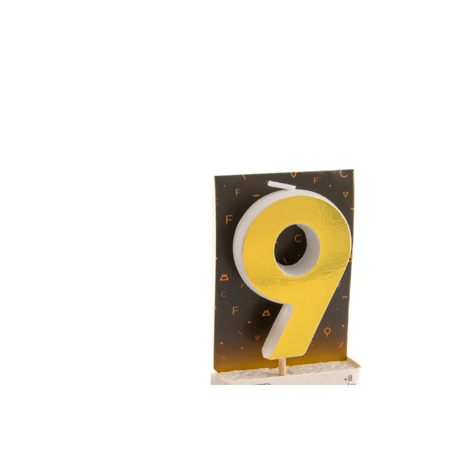 VELA NUMERAL HOLO GOLD 9 - 1