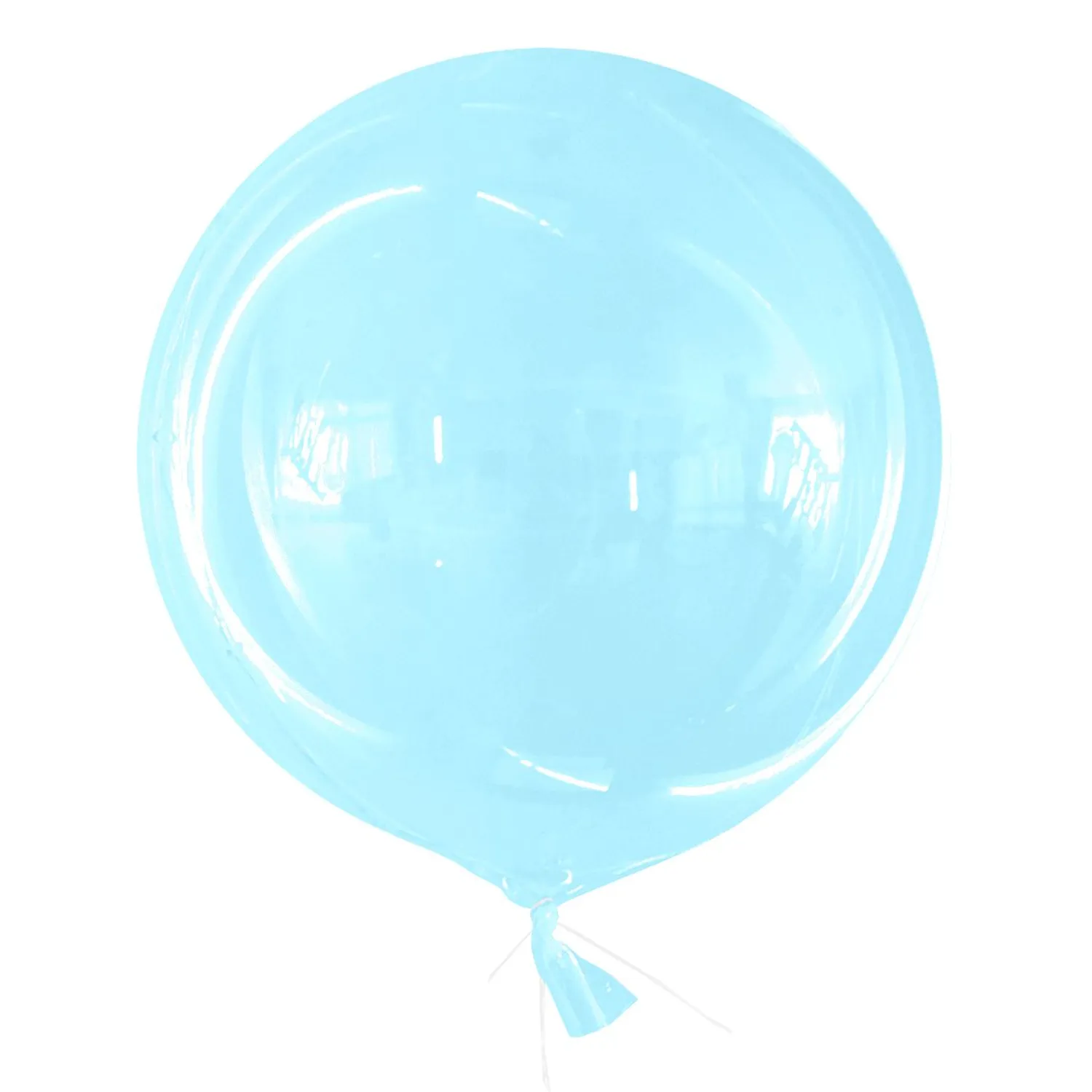 GLOBO BURBUJA 18 CELESTE X1 UNI - 1