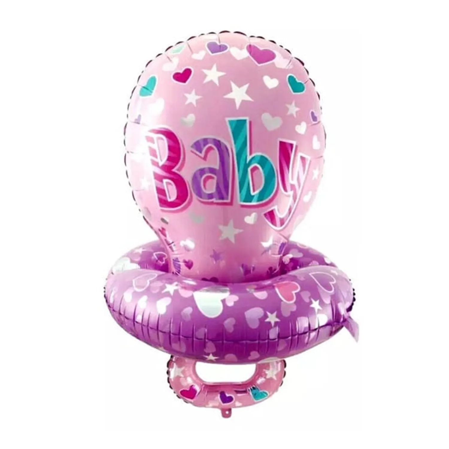 GLOBO METALICO CHUPETE NENA X1 UNI - 1