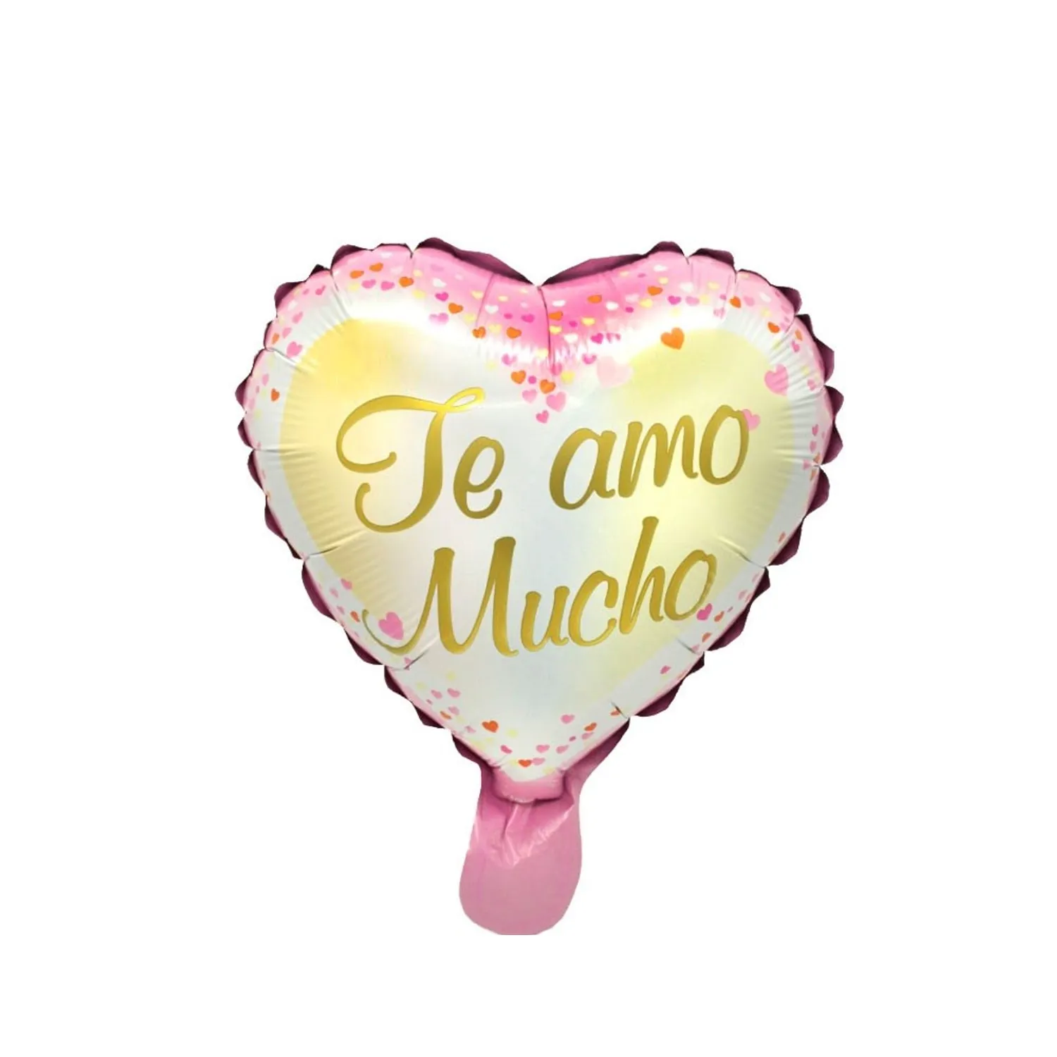 GLOBO METALICO 10 TE AMO MUCHO X50 UNI - 1