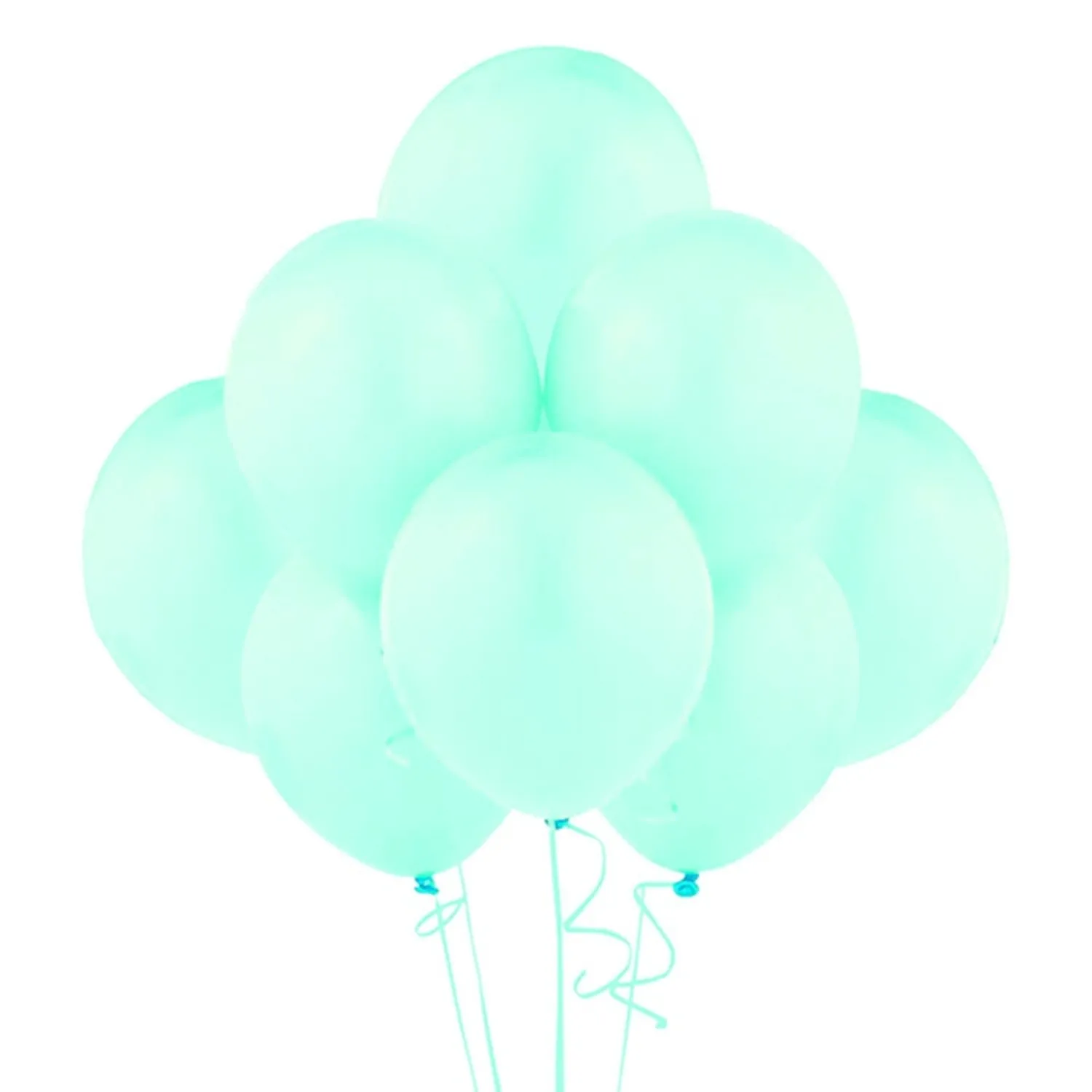 GLOBO 12 PASTEL MENTA X12 UNI - 1
