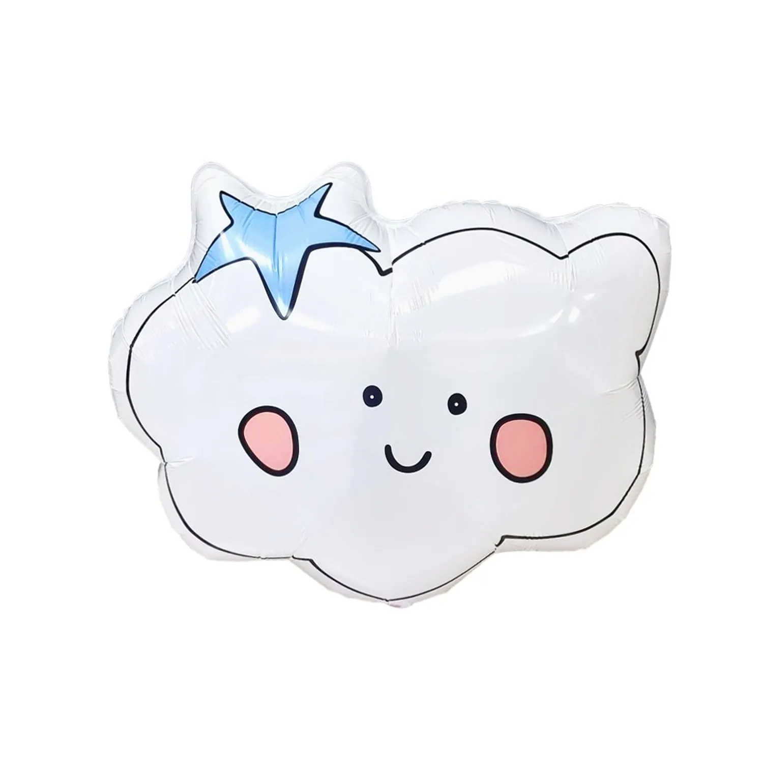 GLOBO METALICO NUBE KAWAII 60X64 X1 UNI - 1