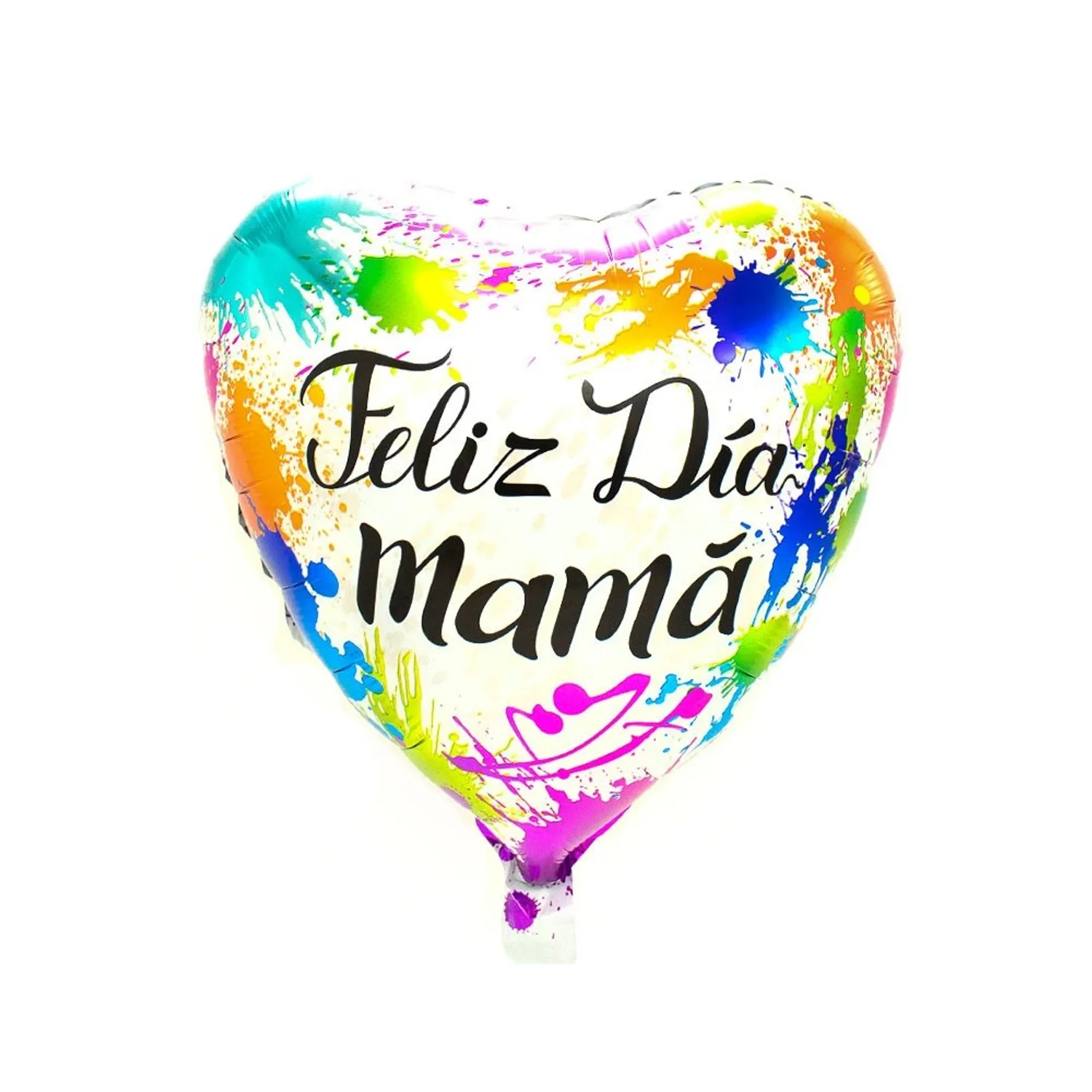 GLOBO METALICO 18 FELIZ DIA MAMA MANCHAS X1 UNI - 1