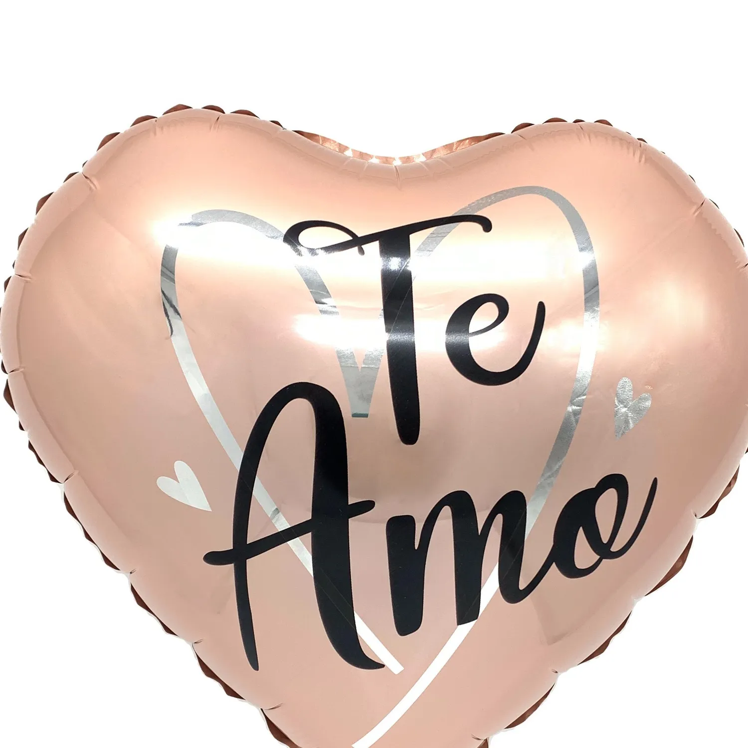 GLOBO METALICO 18 TE AMO PINK X1 UNI - 1