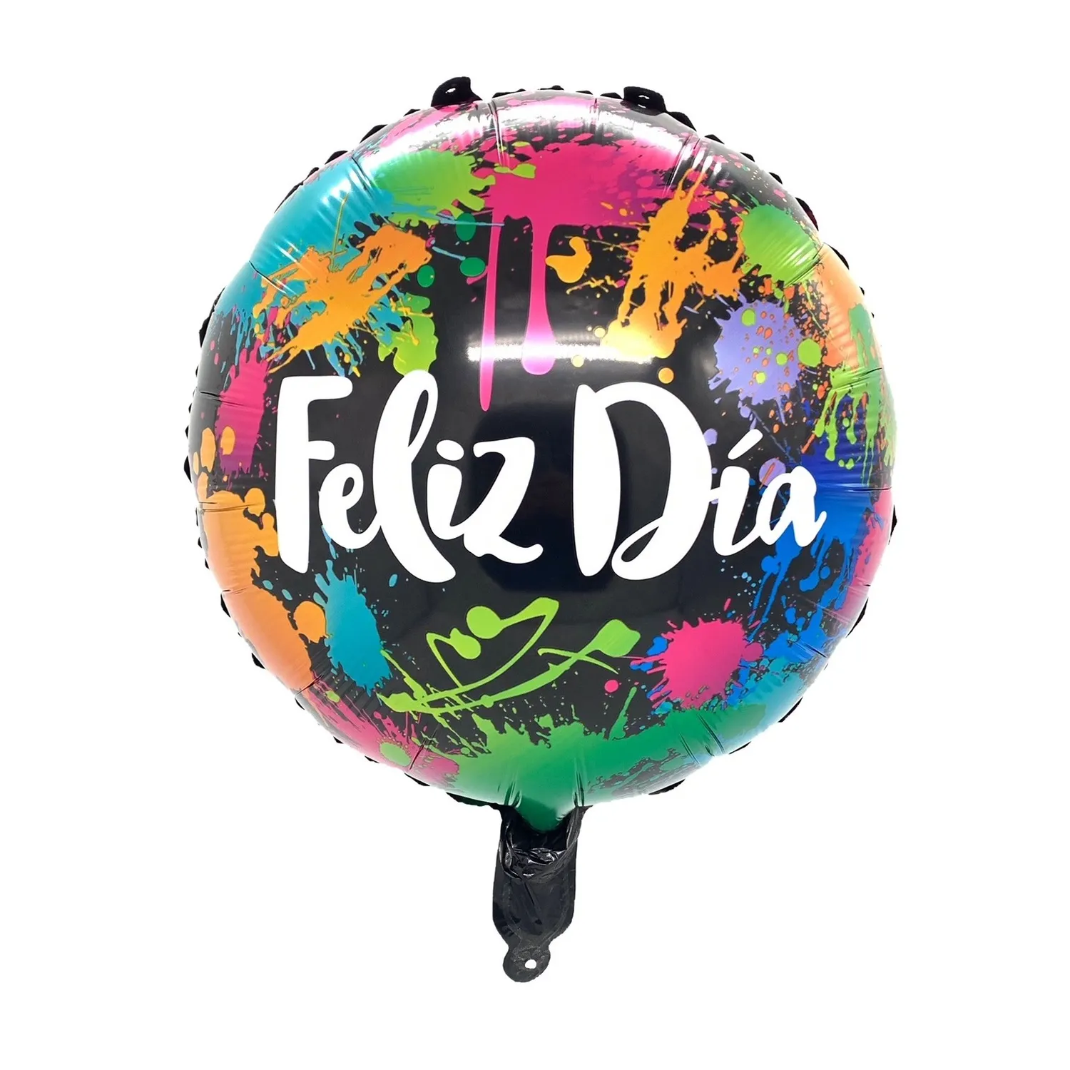 GLOBO METALICO 18 FELIZ DIA PAINT X50 UNI - 1