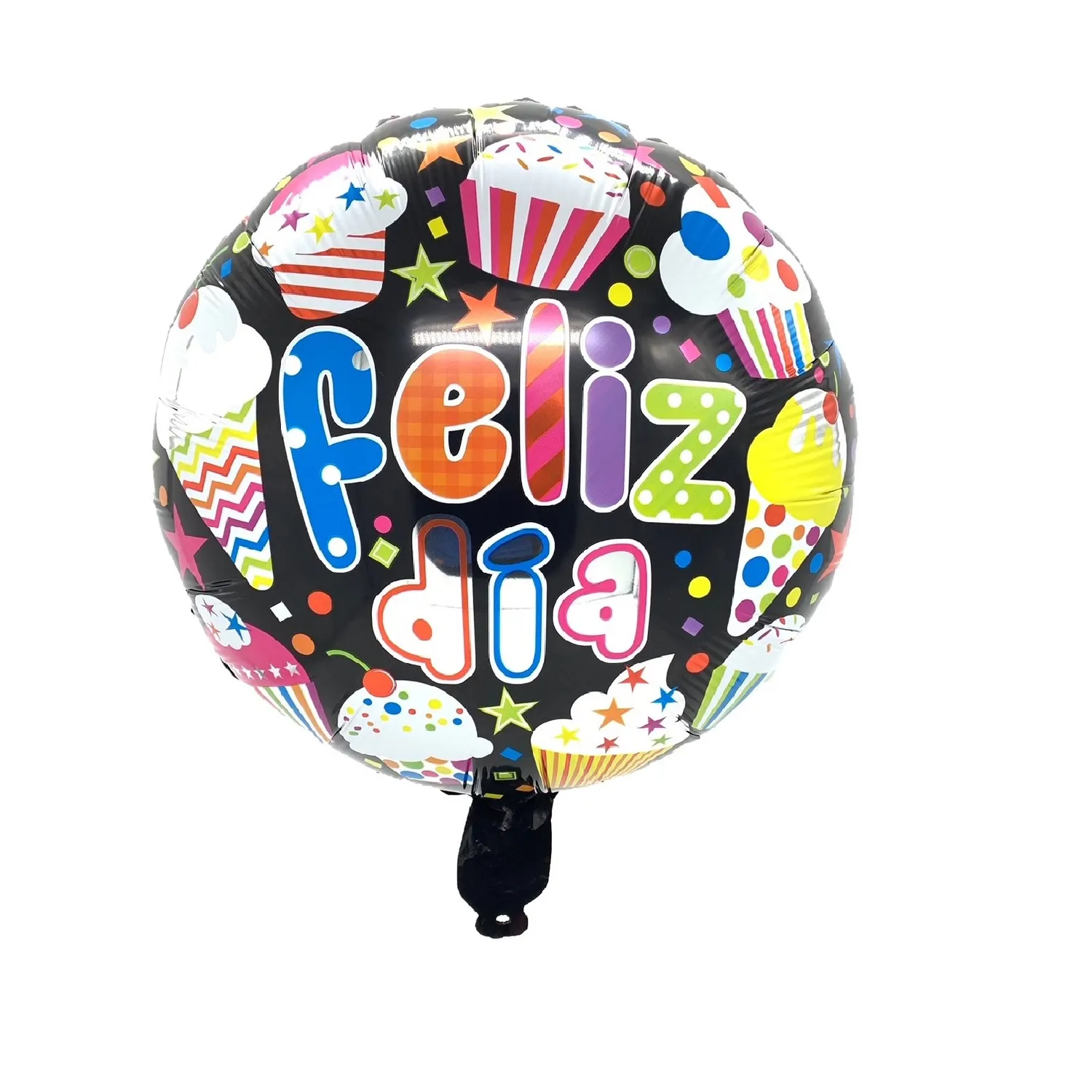 GLOBO METALICO 18' FELIZ DIA CUPCAKE X50 UNI - 1