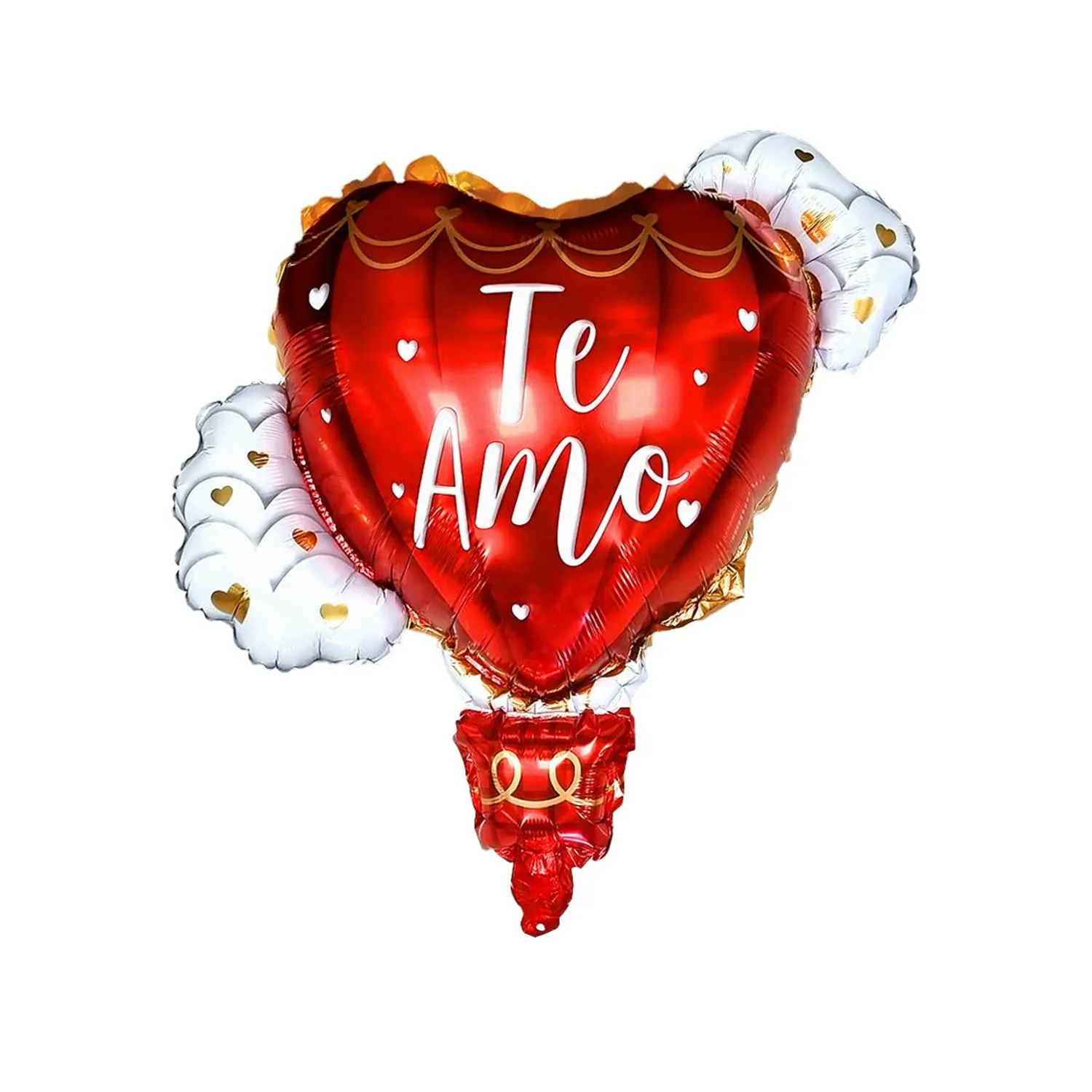 GLOBO METALICO TE AMO AEROSTATICO 63X72 X1 UNI - 1