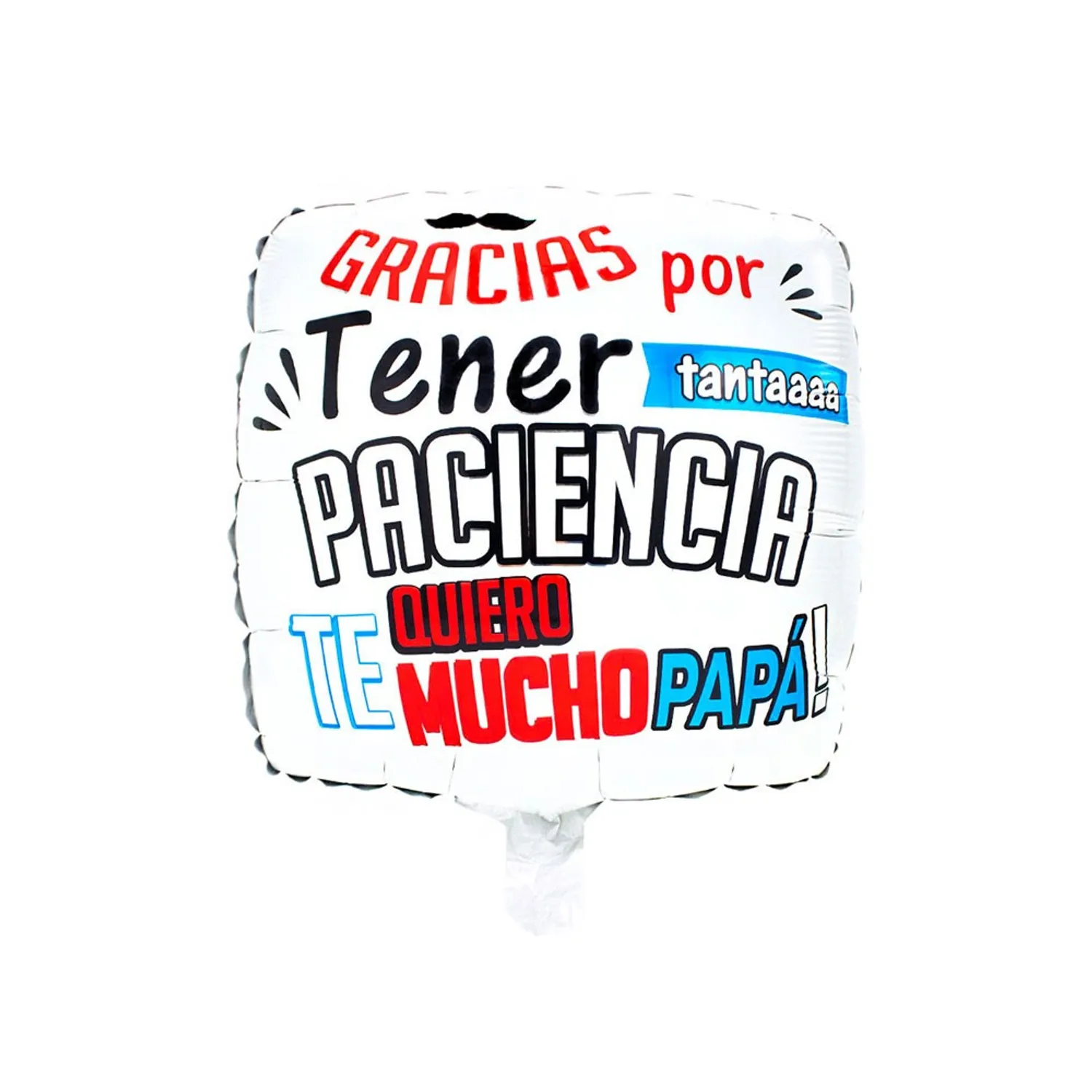 GLOBO METALICO 18 PACIENCIA PAPA X1 UNI - 1