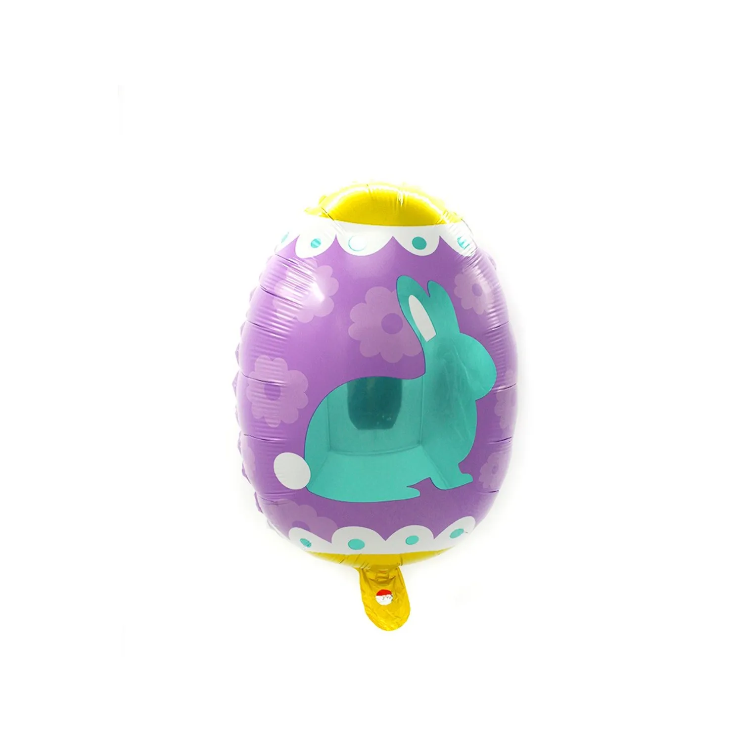 GLOBO METALICO 32X46 HUEVITO LILA X1 UNI - 1
