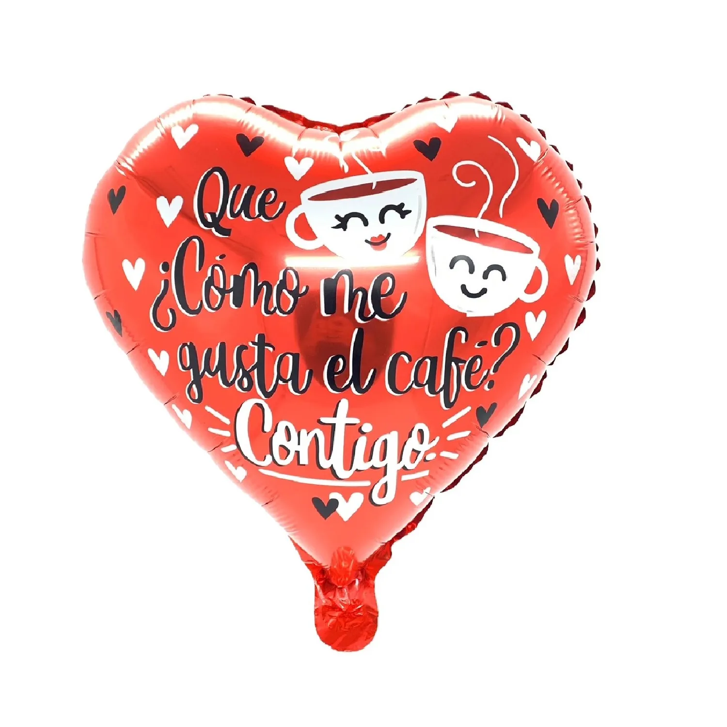 GLOBO METALICO 18 TE AMO CAFE X50 UNI - 1
