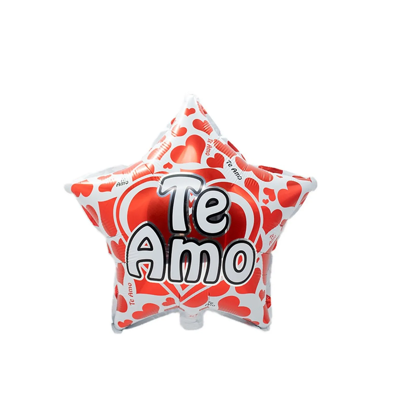 GLOBO METALICO ESTRELLA TE AMO 18 X1 UNI - 1