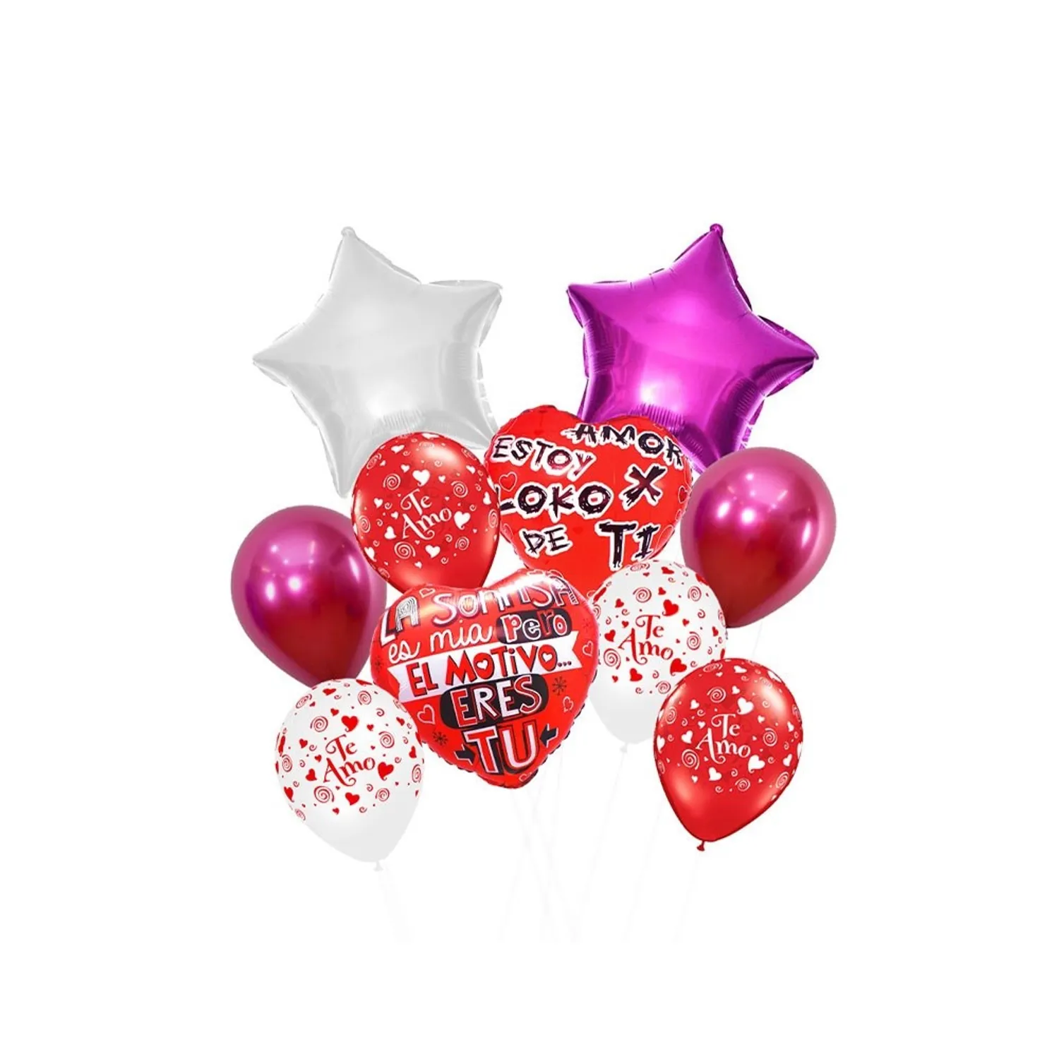 SET GLOBO METALICO LOKO X TI X1 SET - 1