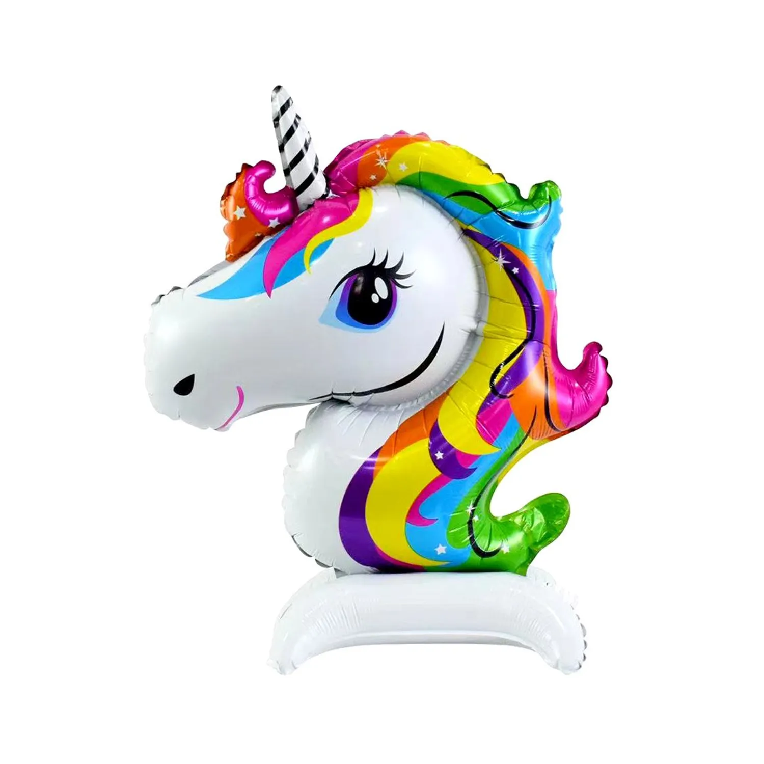 GLOBO METALICO 45X34 MINI UNICORNIO X1 UNI - 1