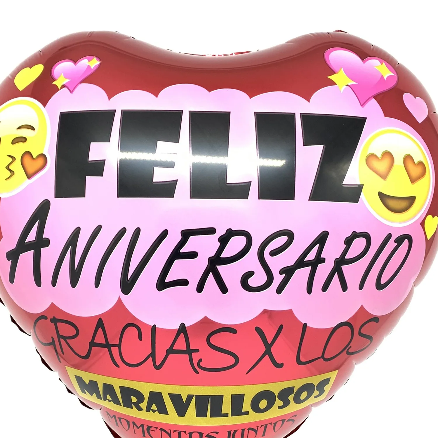 GLOBO METALICO 18 FELIZ ANIVER GRACIAS X 1UNI - 1
