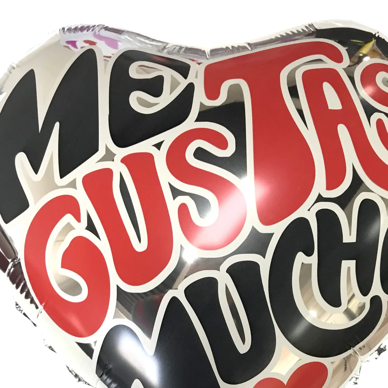 GLOBO METALICO 18 ME GUSTAS MUCHO X50 UNI - 1