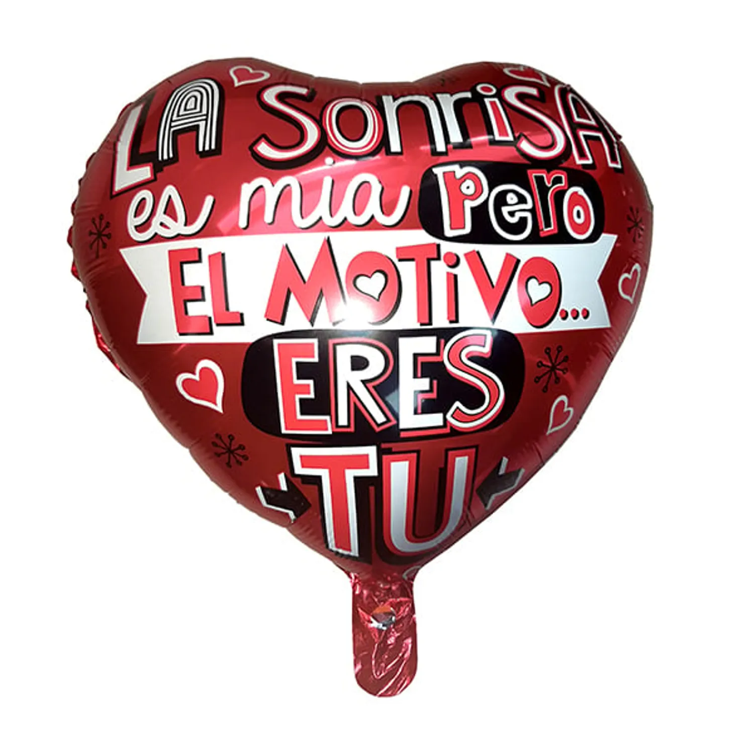 GLOBO METALICO 18 EL MOTIVO X50 UNI - 1