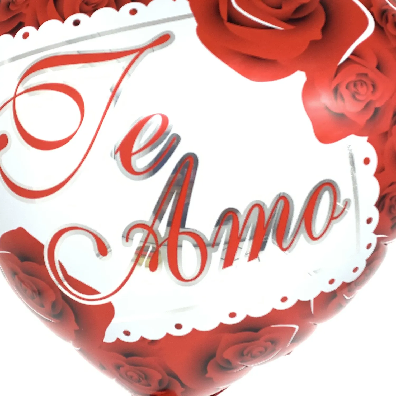GLOBO METALICO 18 TE AMO ROSAS X 1UNI - 1