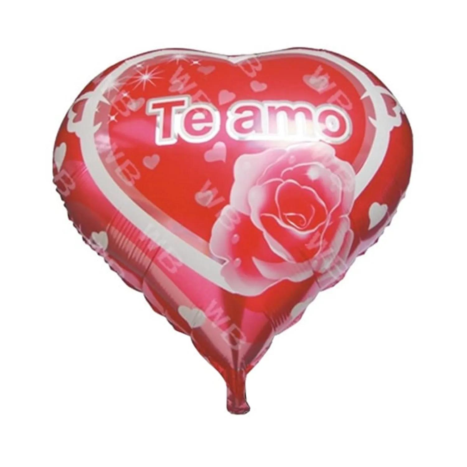 GLOBO METALICO 31 CORAZON TE AMO X1 UNI - 1