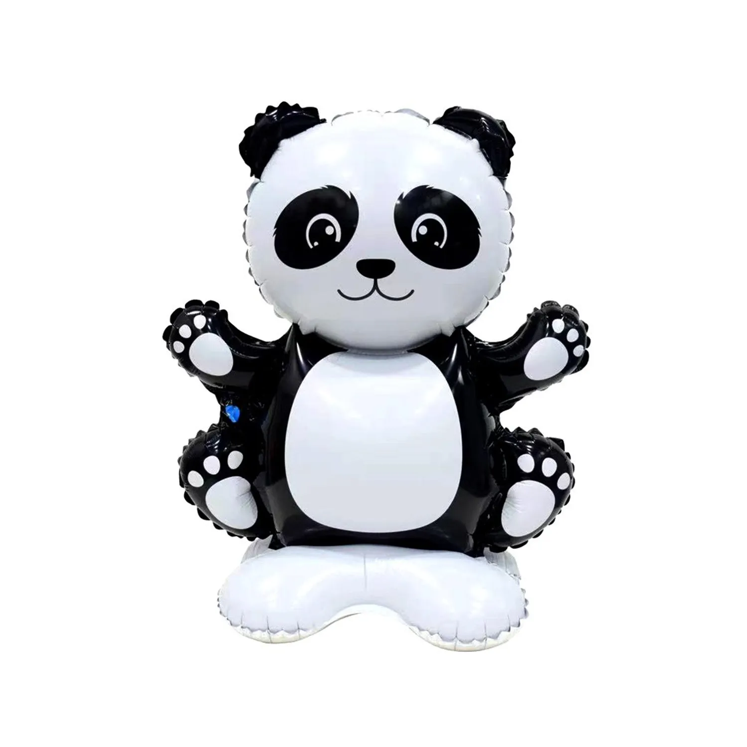 GLOBO METALICO 42X35 MINI PANDA X1 UNI - 1