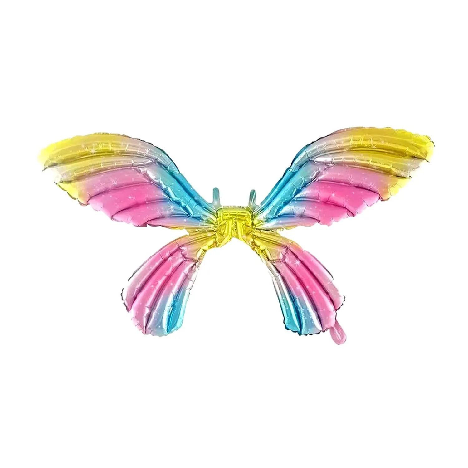 GLOBO METALICO ALAS MARIPOSA 72X100 PASTEL MULTI X1 UNI - 1