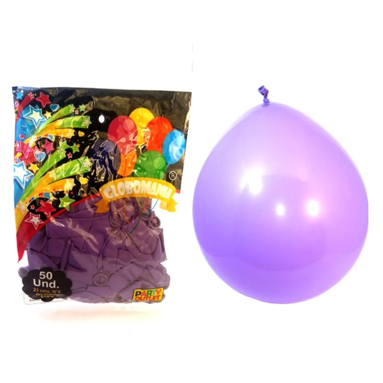 GLOBO 09 STANDARD A PURPURA X 50 UNI - 1