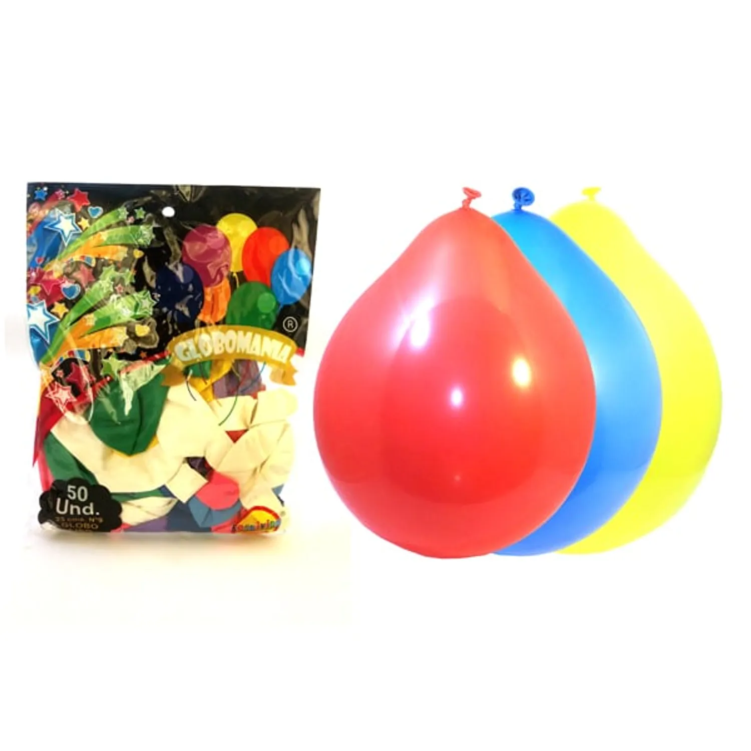 GLOBO 09 STANDARD A SURTIDO X 50 UNI - 1