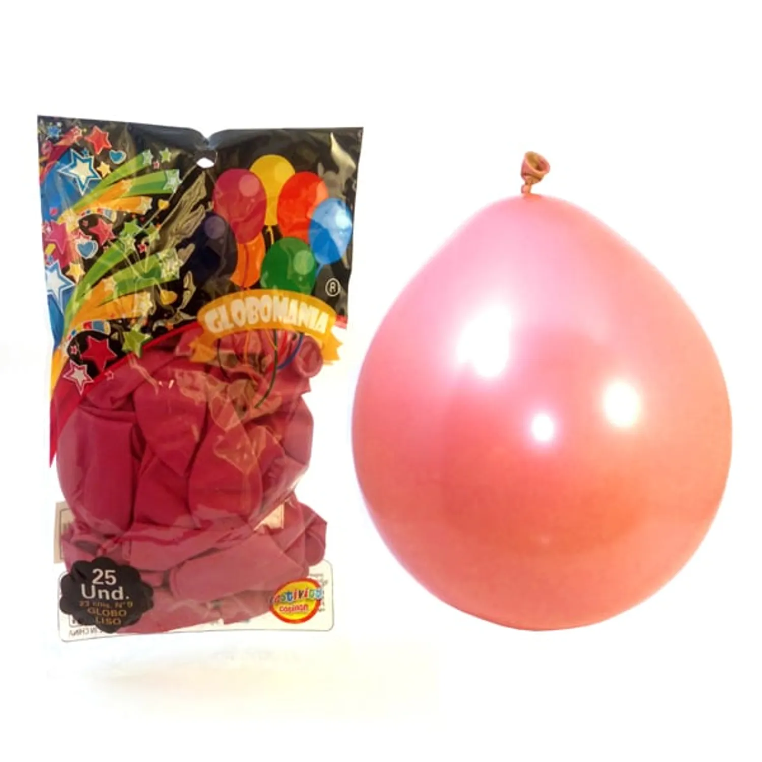 GLOBO 09 STANDARD B FUCSIA X 25 UNI - 1