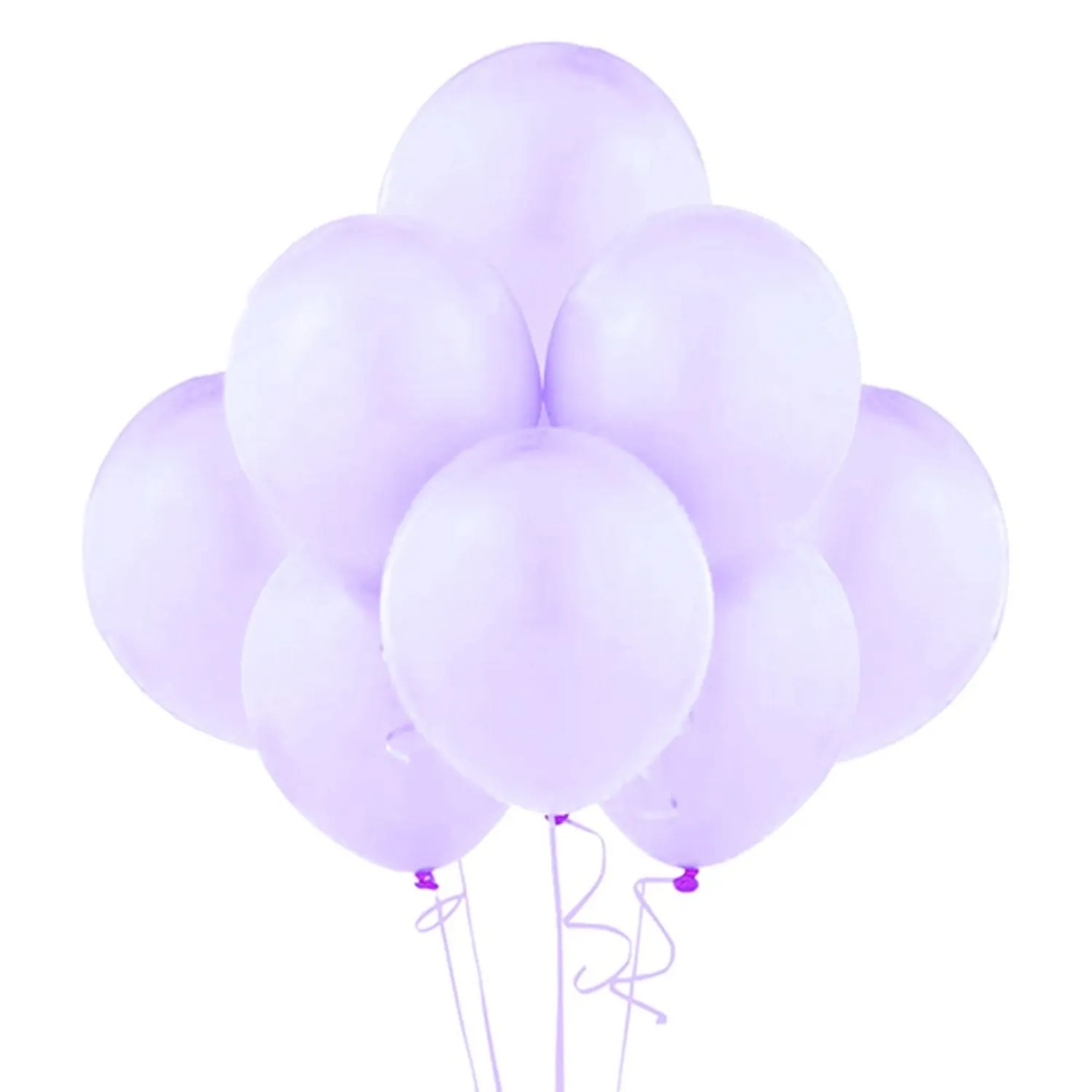 GLOBO 12 PASTEL MORADO X12 UNI - 1