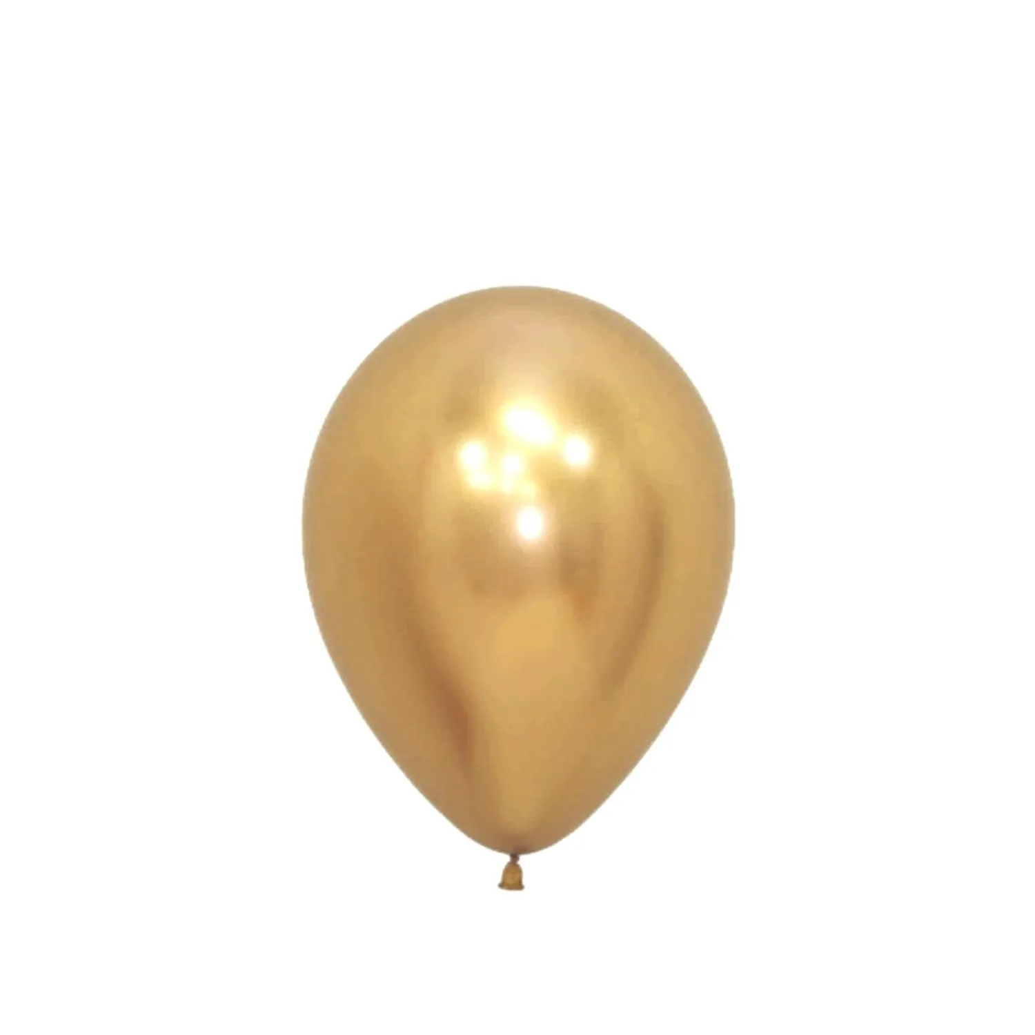 GLOBO 5 CHROME DORADO X25 UNID - 1