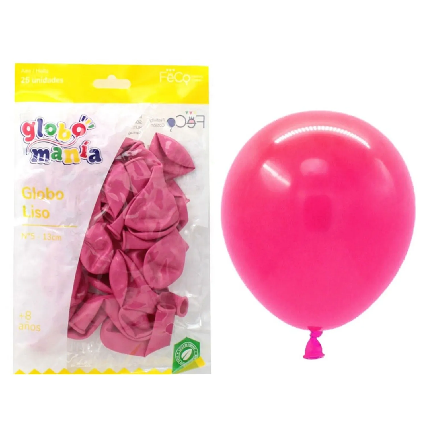 GLOBO 5 STANDARD FUCSIA X25 UNI - 1