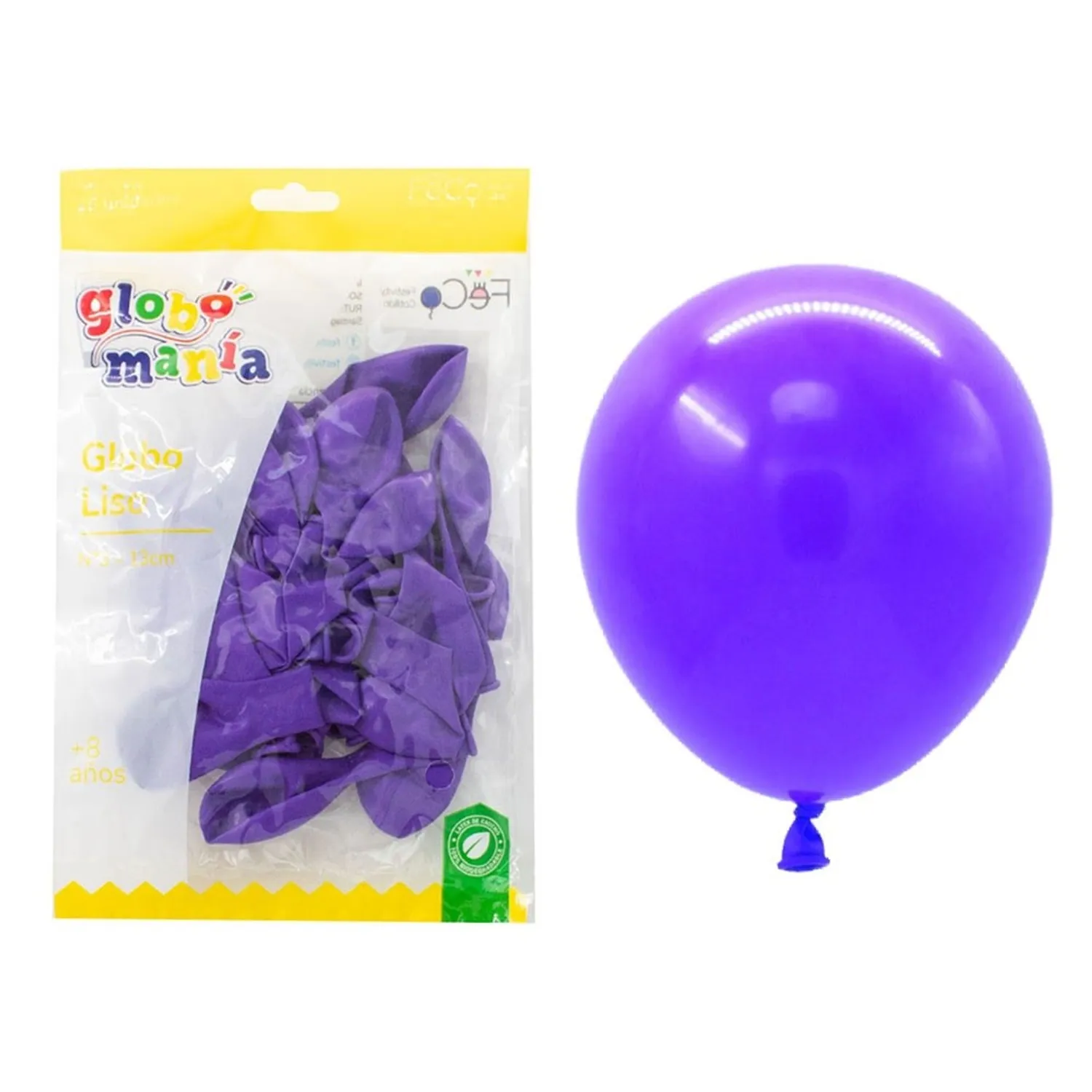 GLOBO 5 STANDARD MORADO X25 UNI - 1