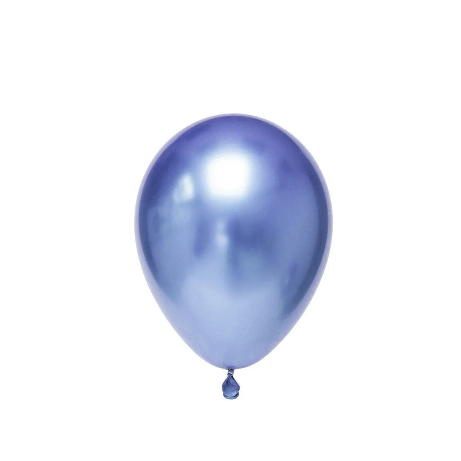 GLOBO 5 CHROME AZUL X25 UNID - 1