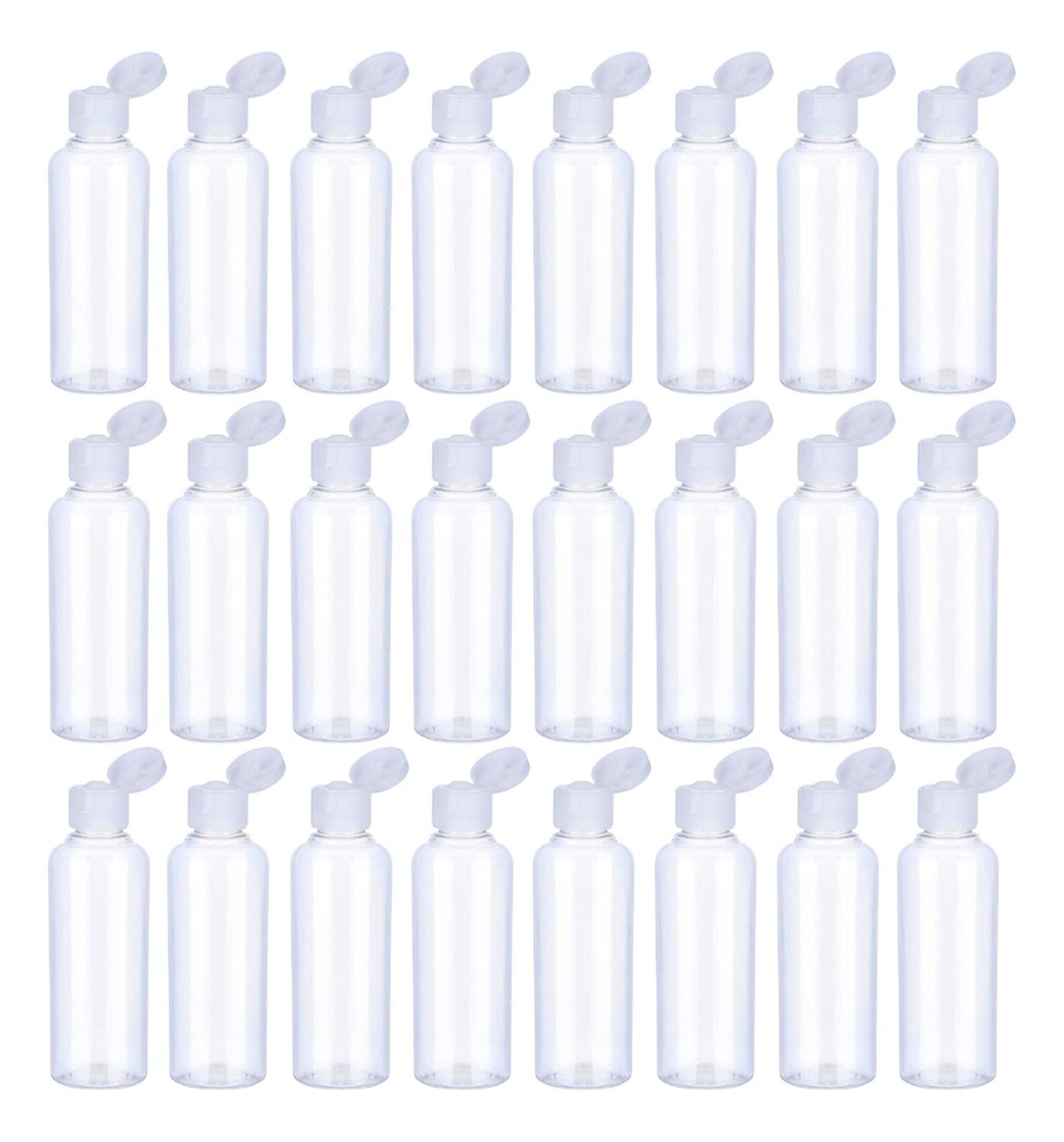 SET 24 BOTELLA VIAJE DISPENSADORA 100 ML TRANSPARENTE PLÁSTICO - 1