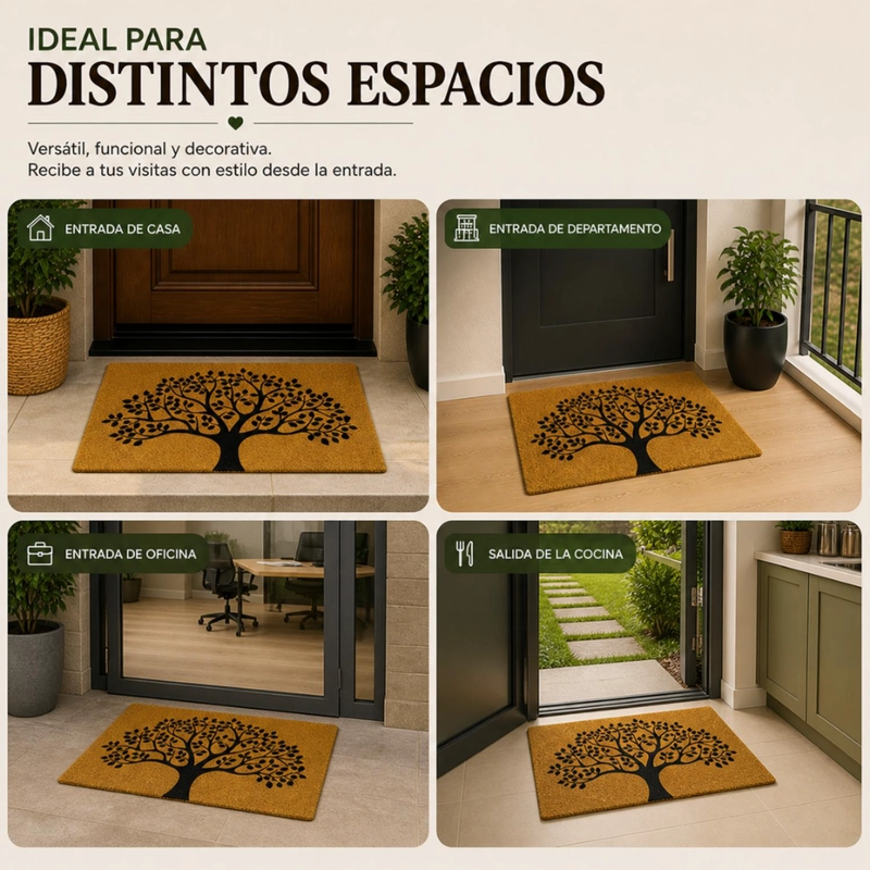 ALFOMBRA HUELLAS LIMPIAPIES FELPUDO ENTRADA - 5