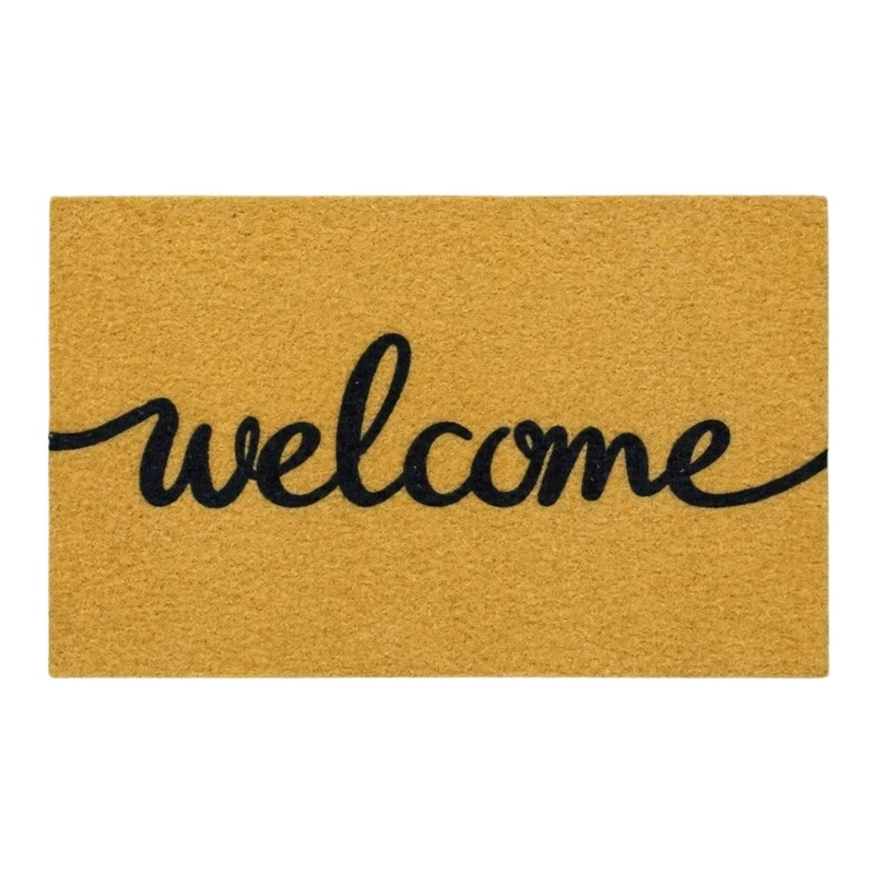ALFOMBRA WELCOME LIMPIA PIES FELPUDO FIBRA - 1