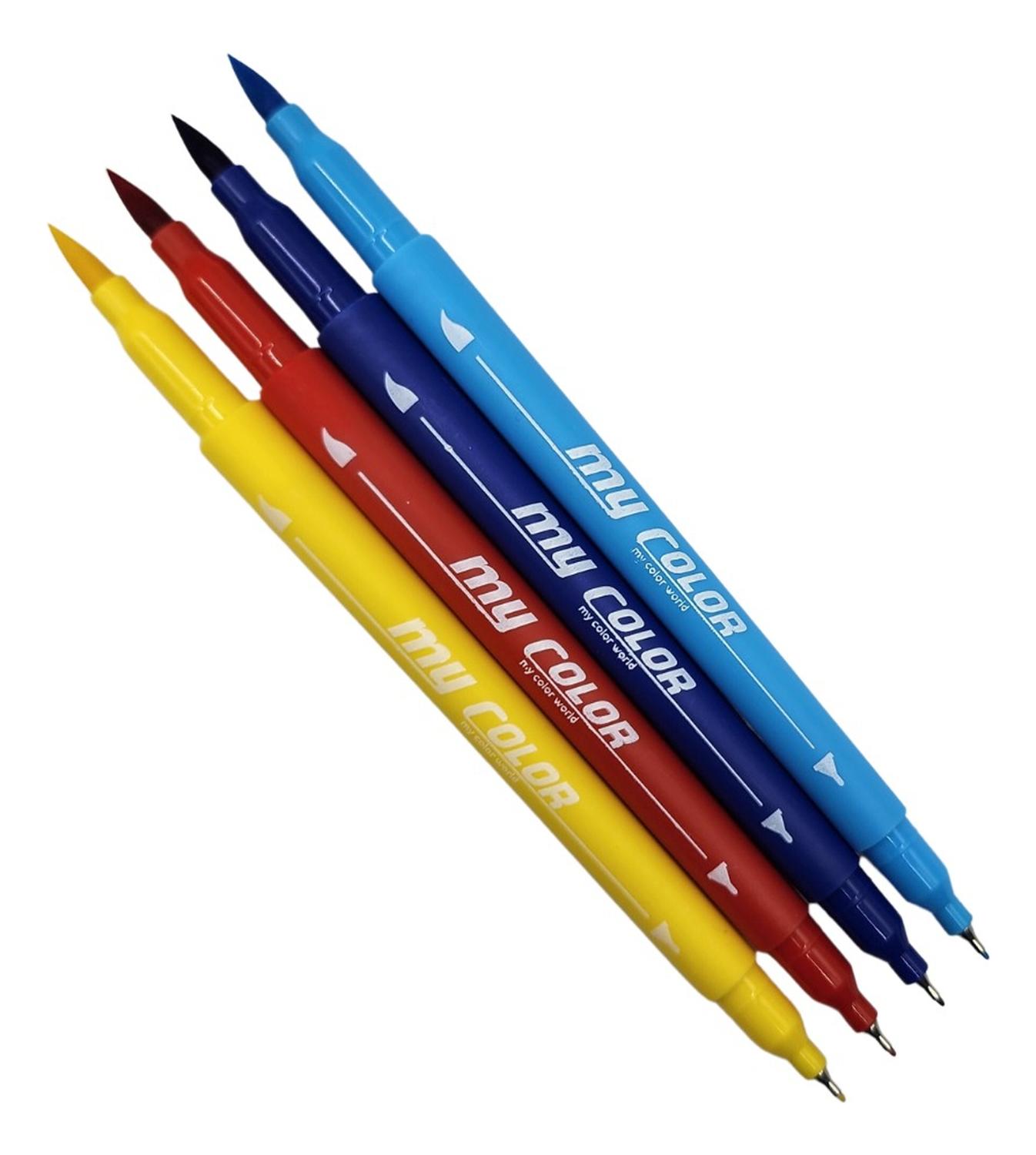 SET MARCADORES FLIP 18 LAPICES PUNTA BLANDA Y PUNTA FINA - 5
