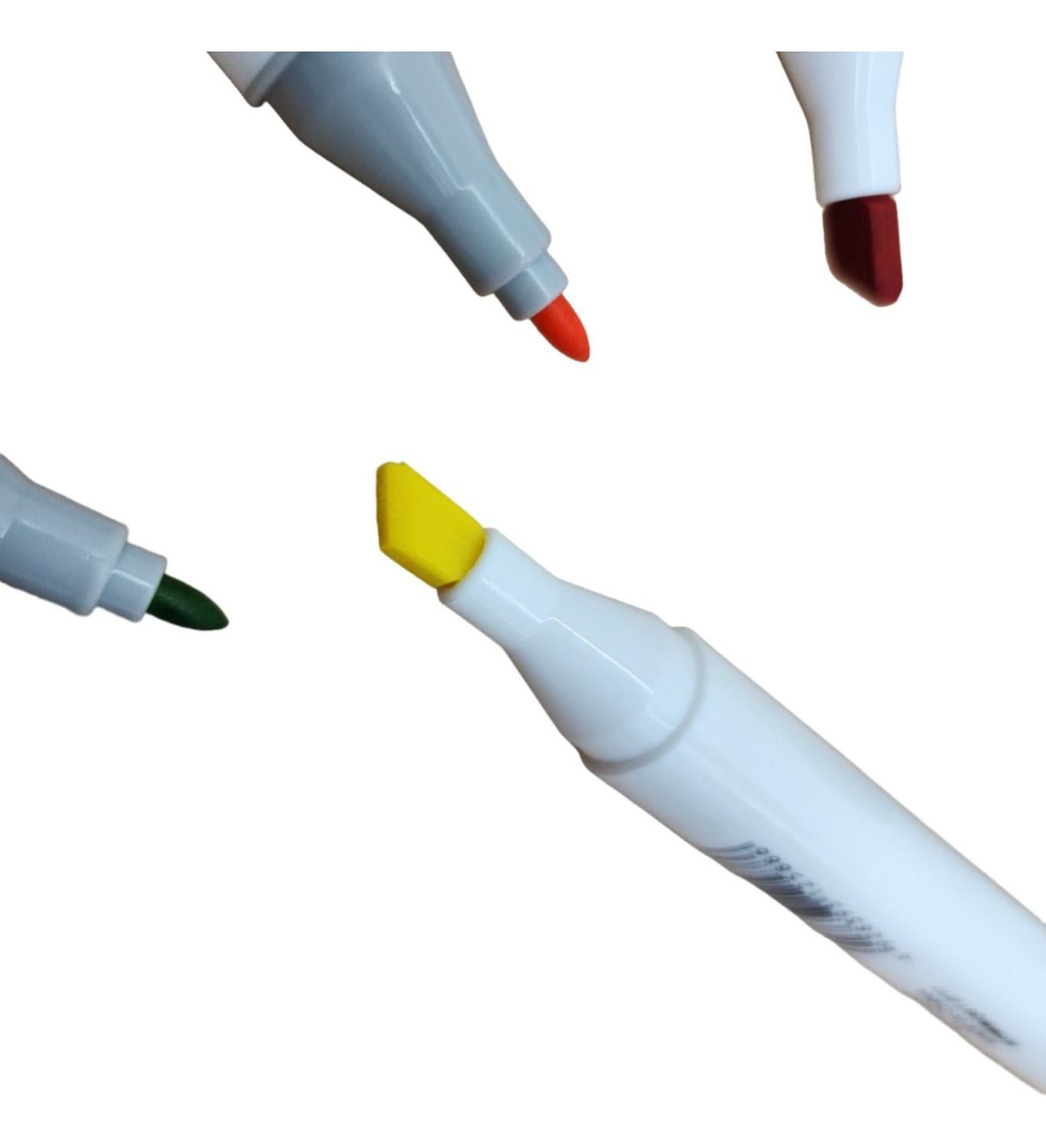 SET MARCADORES DOBLE PUNTA 24 LAPICES PLUMONES ARTE MARKER - 5