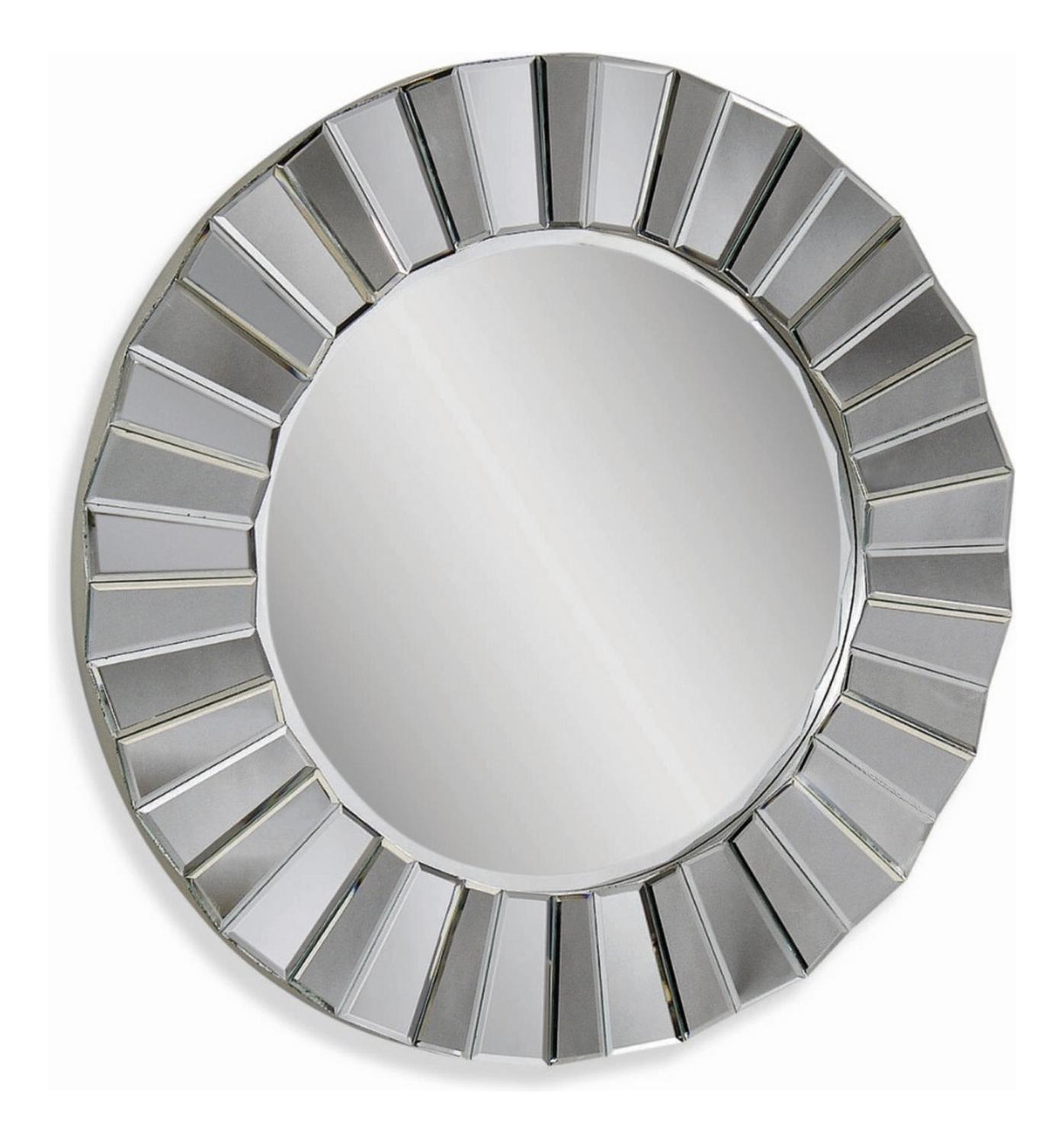 CUADRO ESPEJOS DECORATIVOS DECORACION LIVING ESPEJO PLATEADO - 1