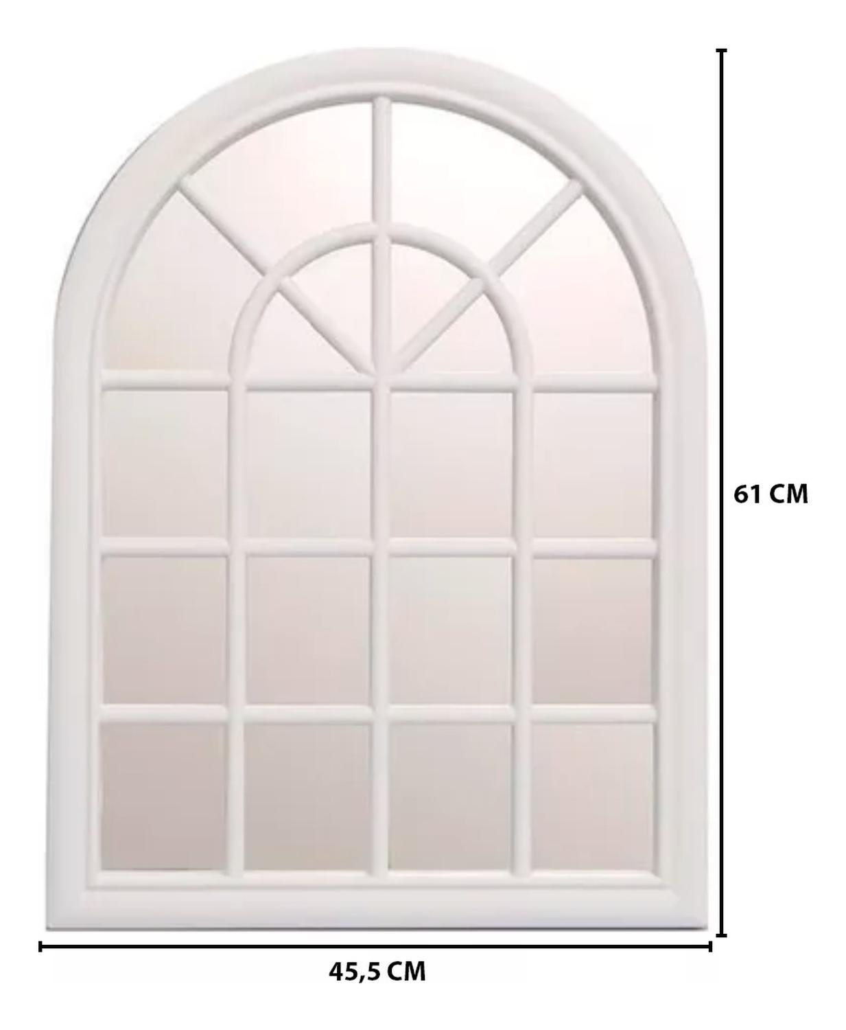 MARCO ESPEJO DECORATIVO VINTAGE CLASICO FORMA VENTANA - 7