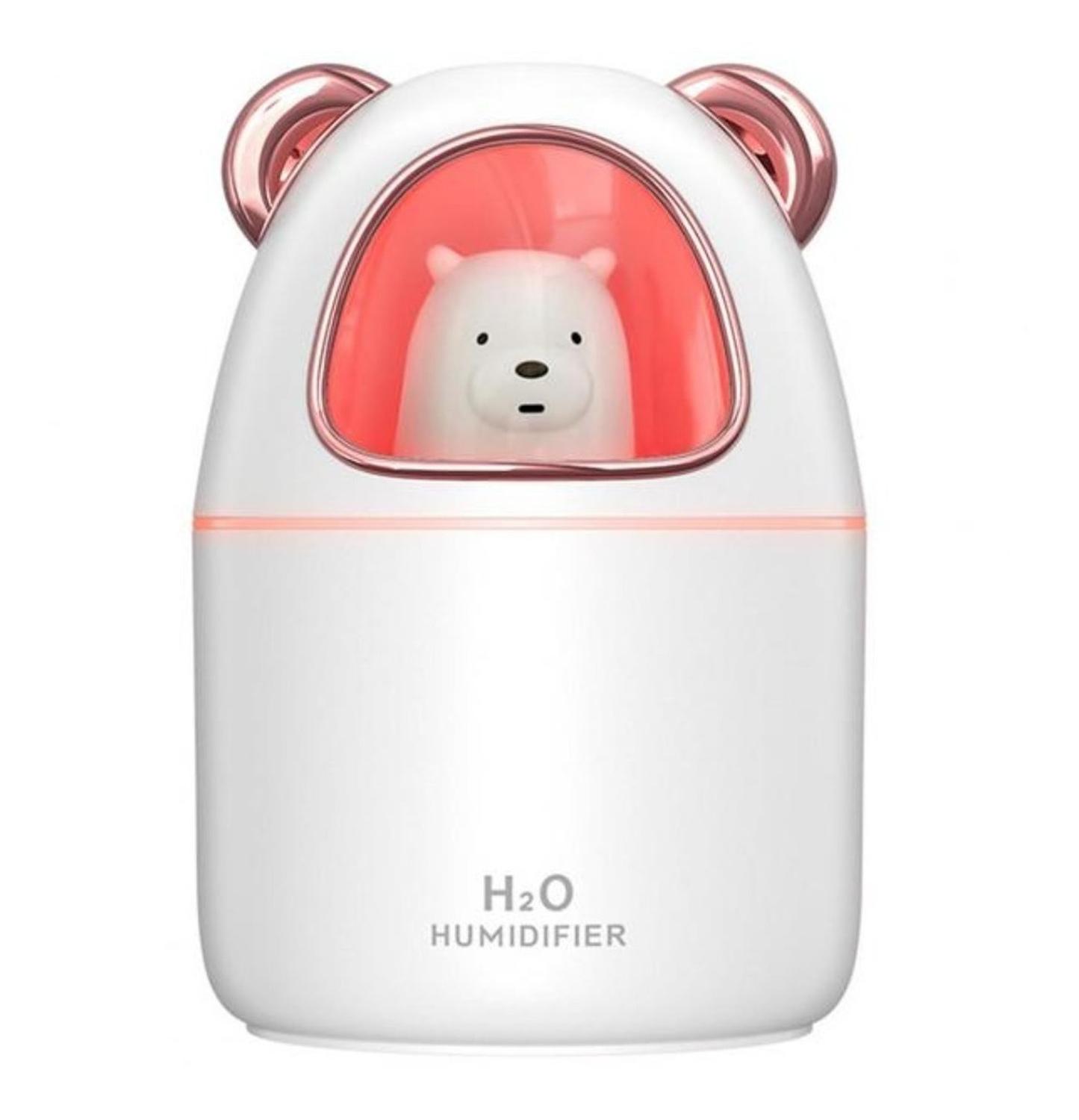 HUMIDIFICADOR USB DE OSITO KAWAII VAPORIZADOR DE AROMAS - 1
