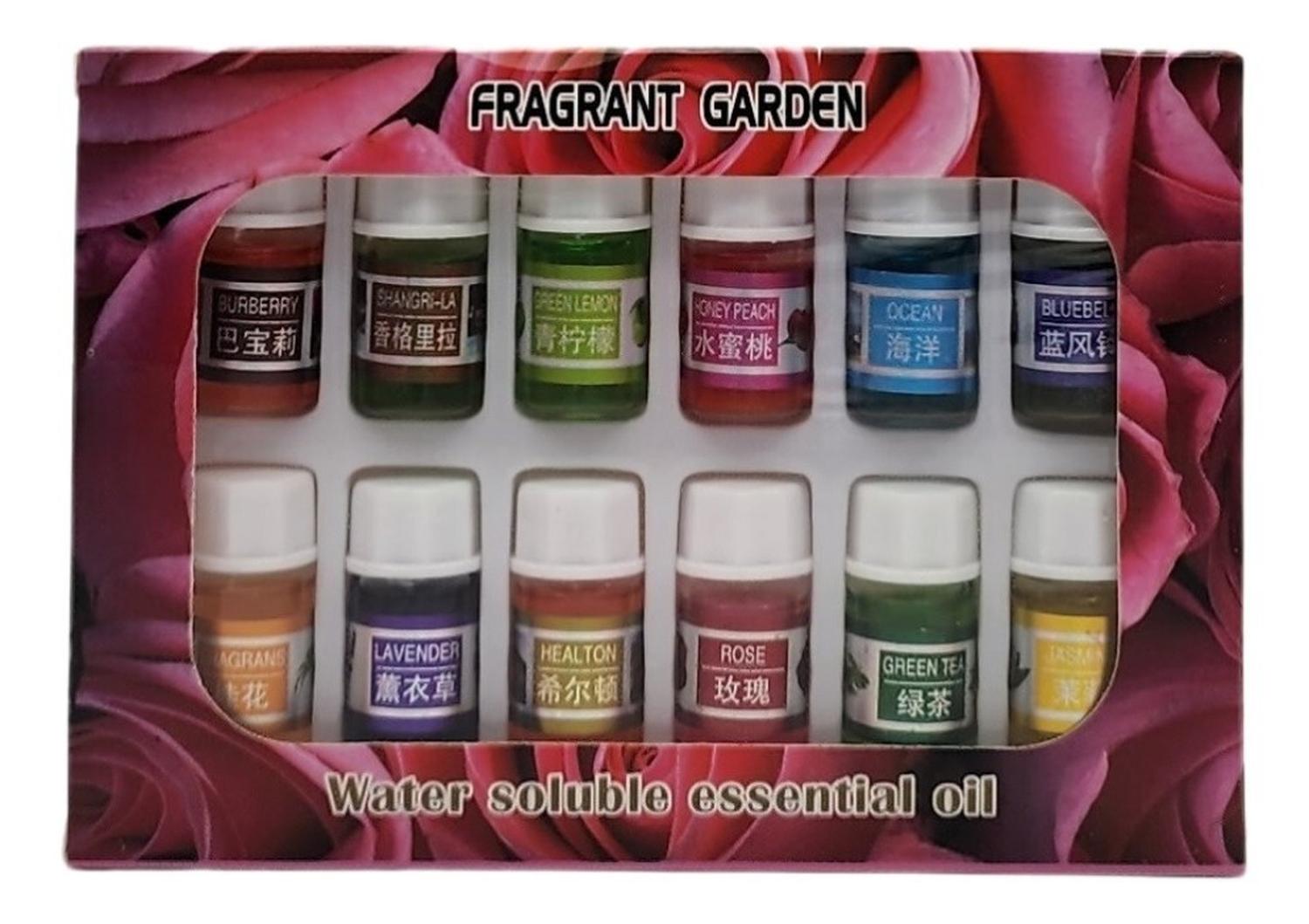 SET 12 ACEITES ESENCIAS PARA HUMIDIFICADORES AROMAS - 1
