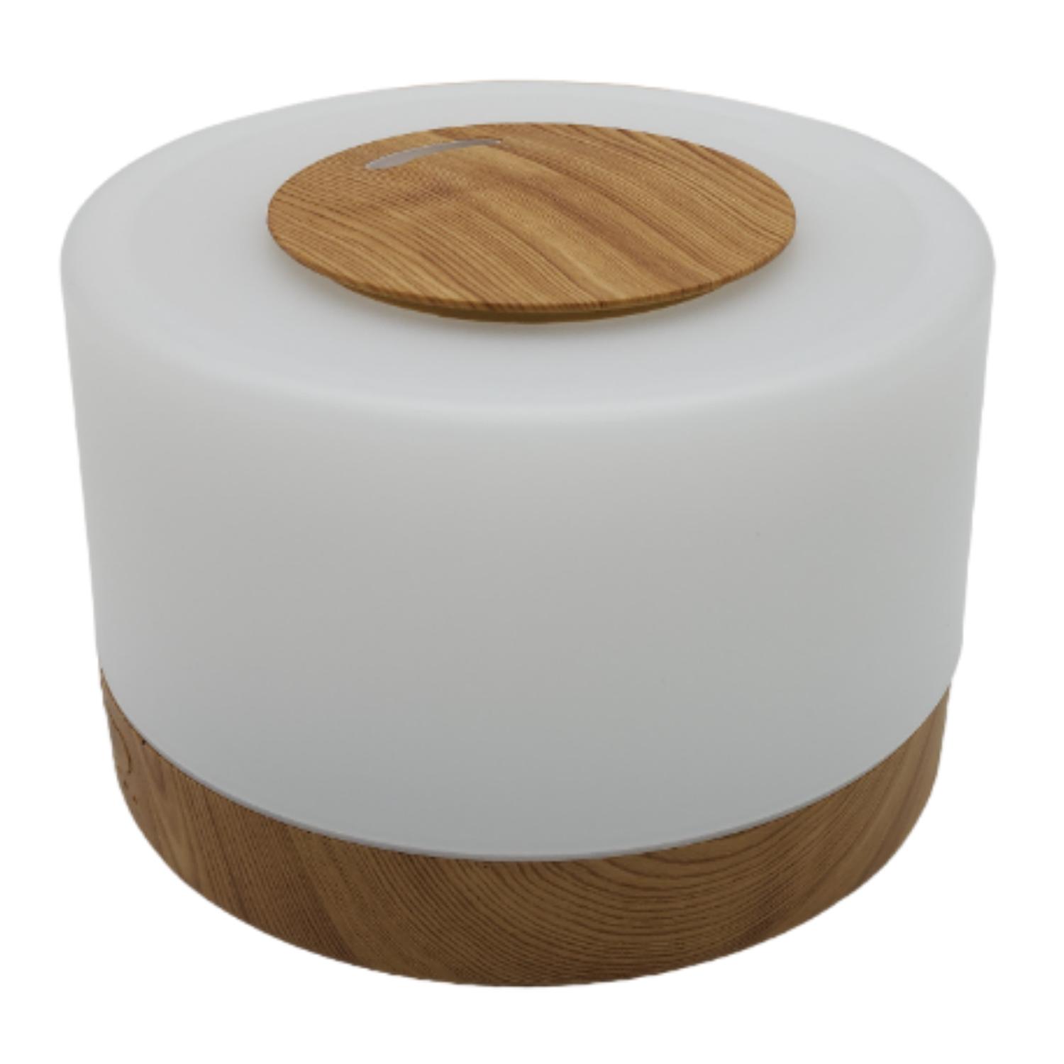 HUMIDIFICADOR LAMPARA LED USB DE AROMAS DISEÑO MADERA - 2