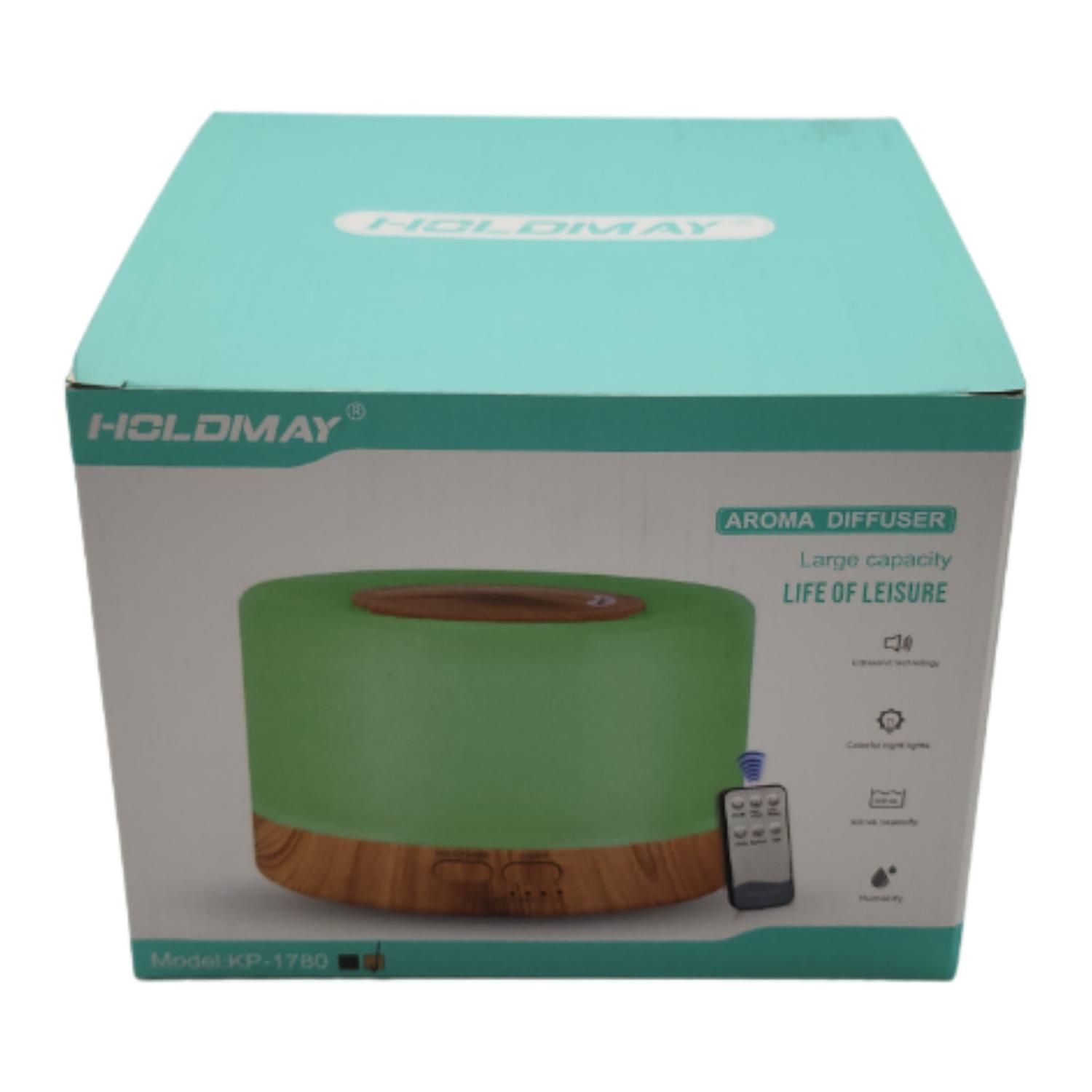 HUMIDIFICADOR LAMPARA LED USB DE AROMAS DISEÑO MADERA - 8