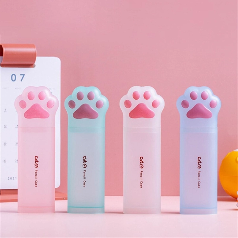 ESTUCHE LAPICES PATITA DE GATO KAWAII CUTE VARIOS COLORES TAMAÑO TAMANO UNICO - 3