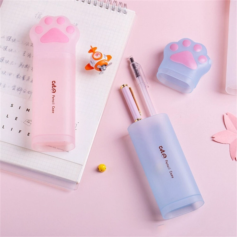 ESTUCHE LAPICES PATITA DE GATO KAWAII CUTE VARIOS COLORES TAMAÑO TAMANO UNICO - 5