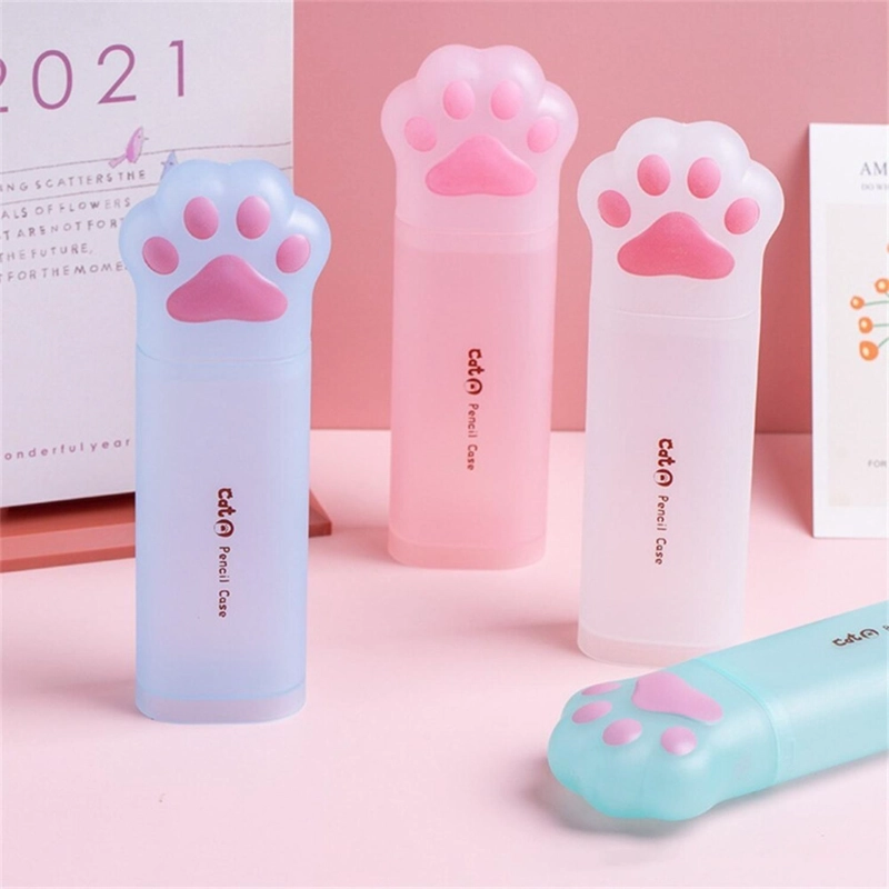 ESTUCHE LAPICES PATITA DE GATO KAWAII CUTE VARIOS COLORES TAMAÑO TAMANO UNICO - 6