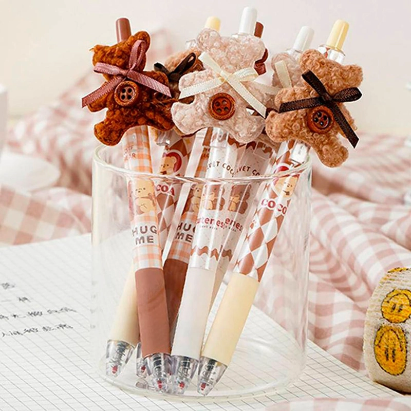 SET 3 LAPICES KAWAII CUTE DISEÑO OSITO TIERNO AMOR - 3