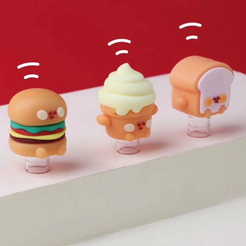 SET 6 LÁPICES FLIP DE ALIMENTOS VARIADOS KAWAII CUTE - 5