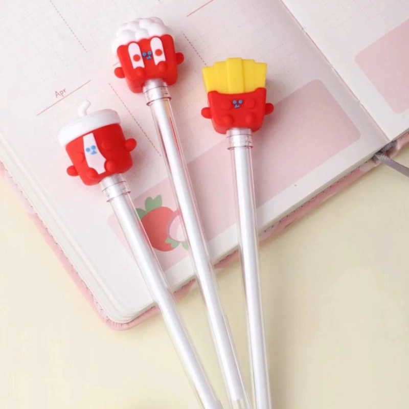 SET 6 LÁPICES FLIP DE ALIMENTOS VARIADOS KAWAII CUTE - 9